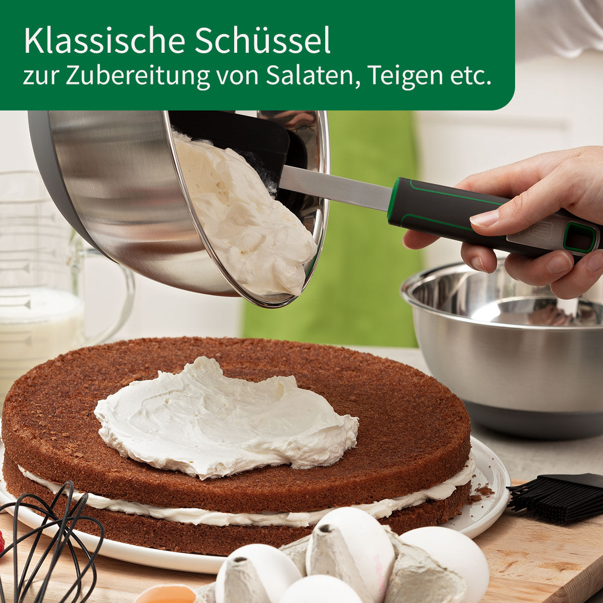 Schüssel, 2,5 l, Edelstahl