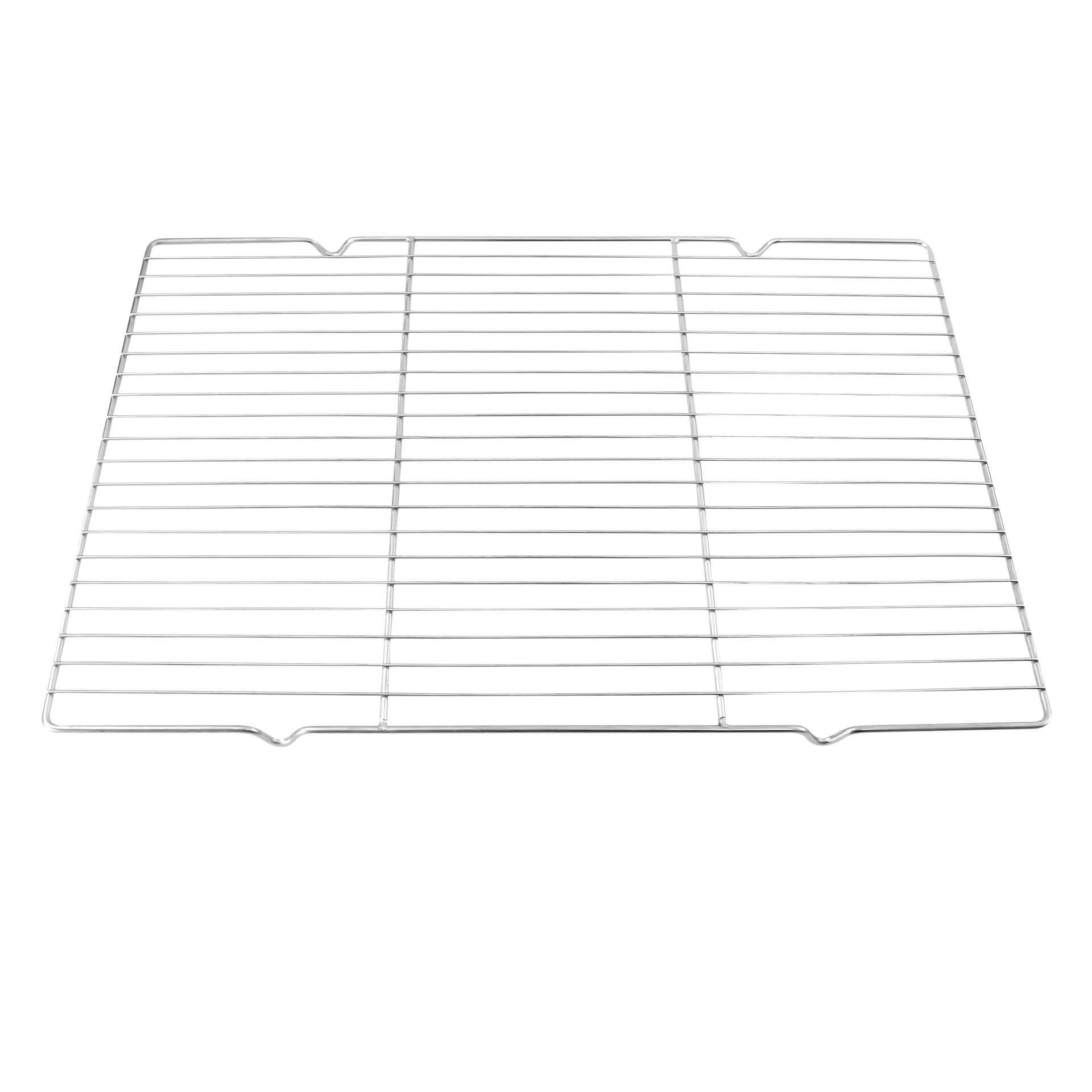 Glasurgitter, 59x39cm, Edelstahl