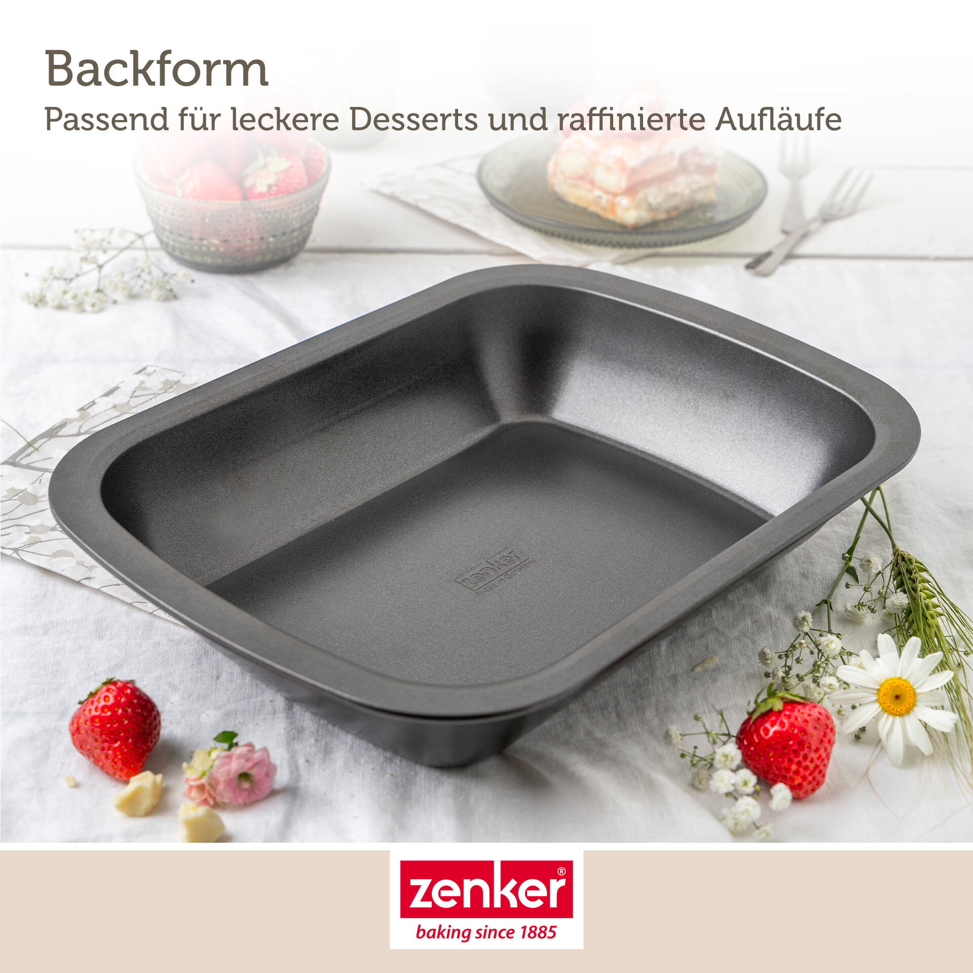 Dessert- & Auflaufform Special - Cooking, 34x25x6cm