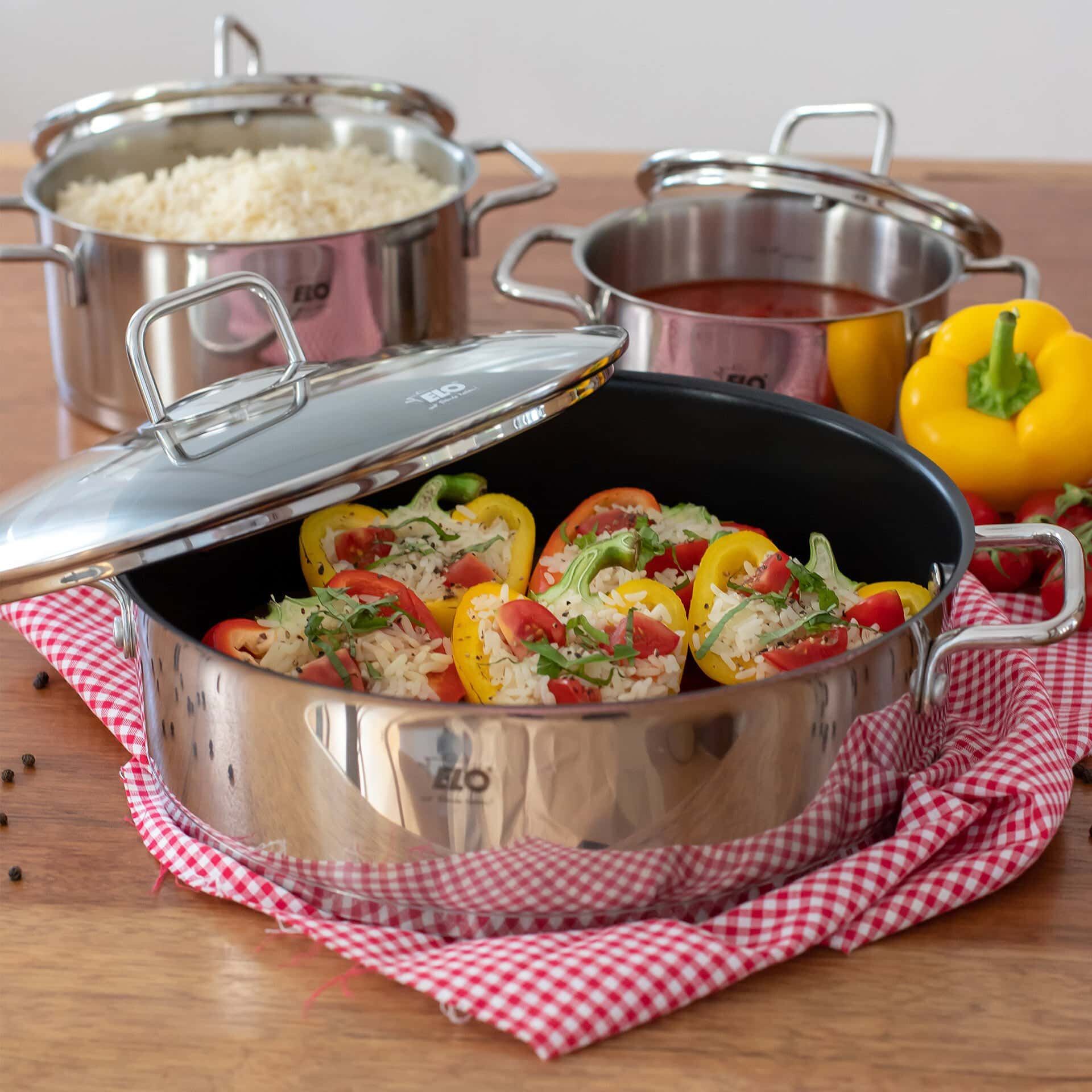 Fleischtopf mit Deckel Citrin, Ø14cm