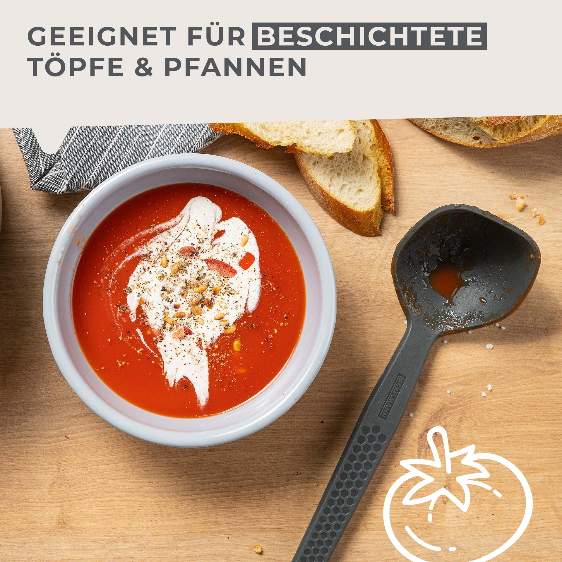 Schöpflöffel Statement, Silikon