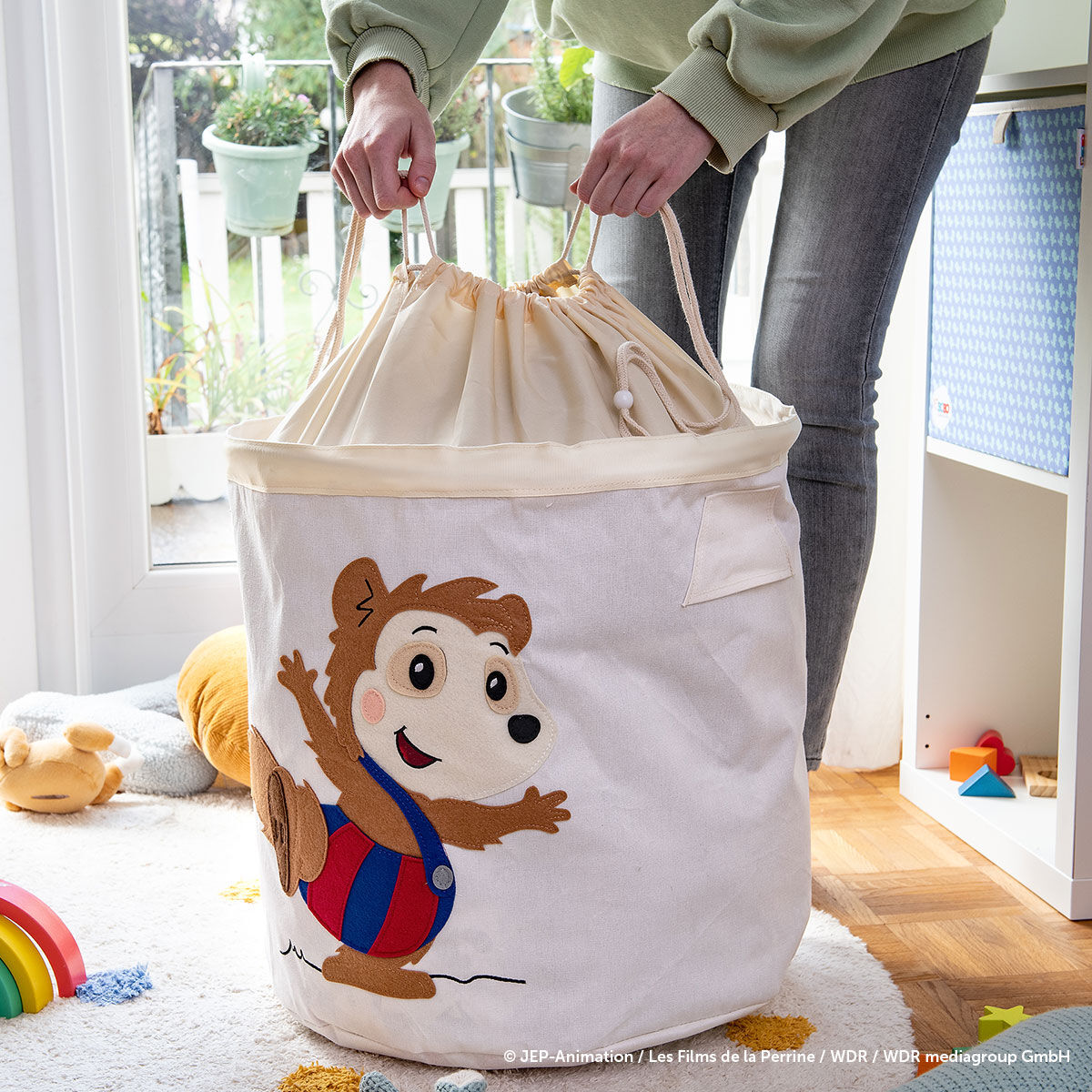 Wäschekorb Bobo, 43,5x46 cm