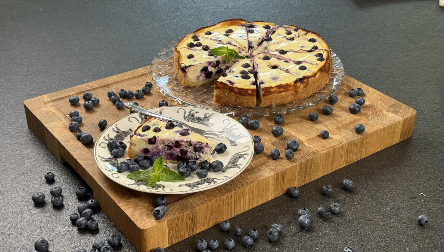 Blaubeer-Käsekuchen Blaubeer-Käsekuchen