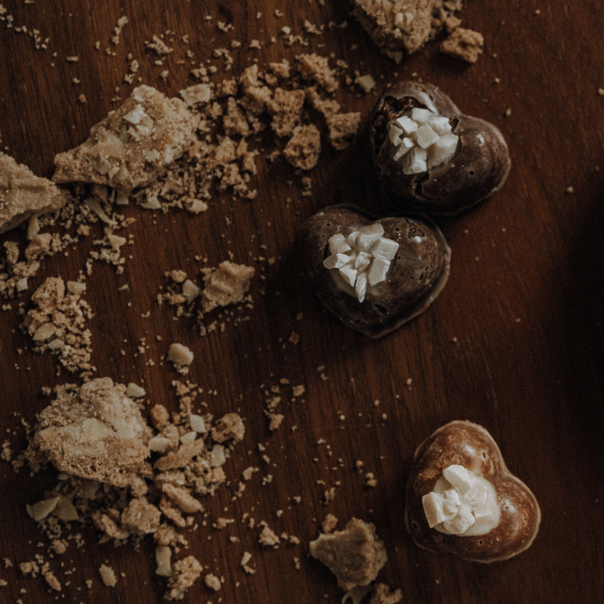 Pralinenform Herz Sweet Sensation, 15er, Silikon