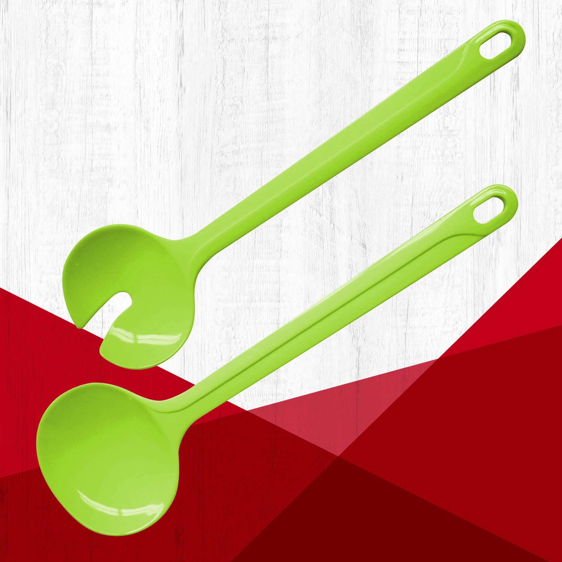 Salatbesteck Tropical Kitchen, grün