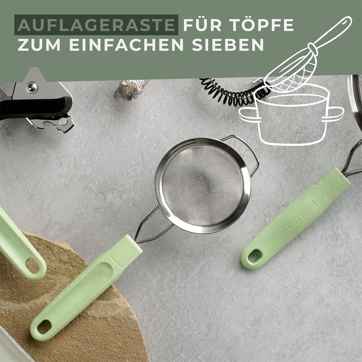 Sieb Ecolution, Ø9cm