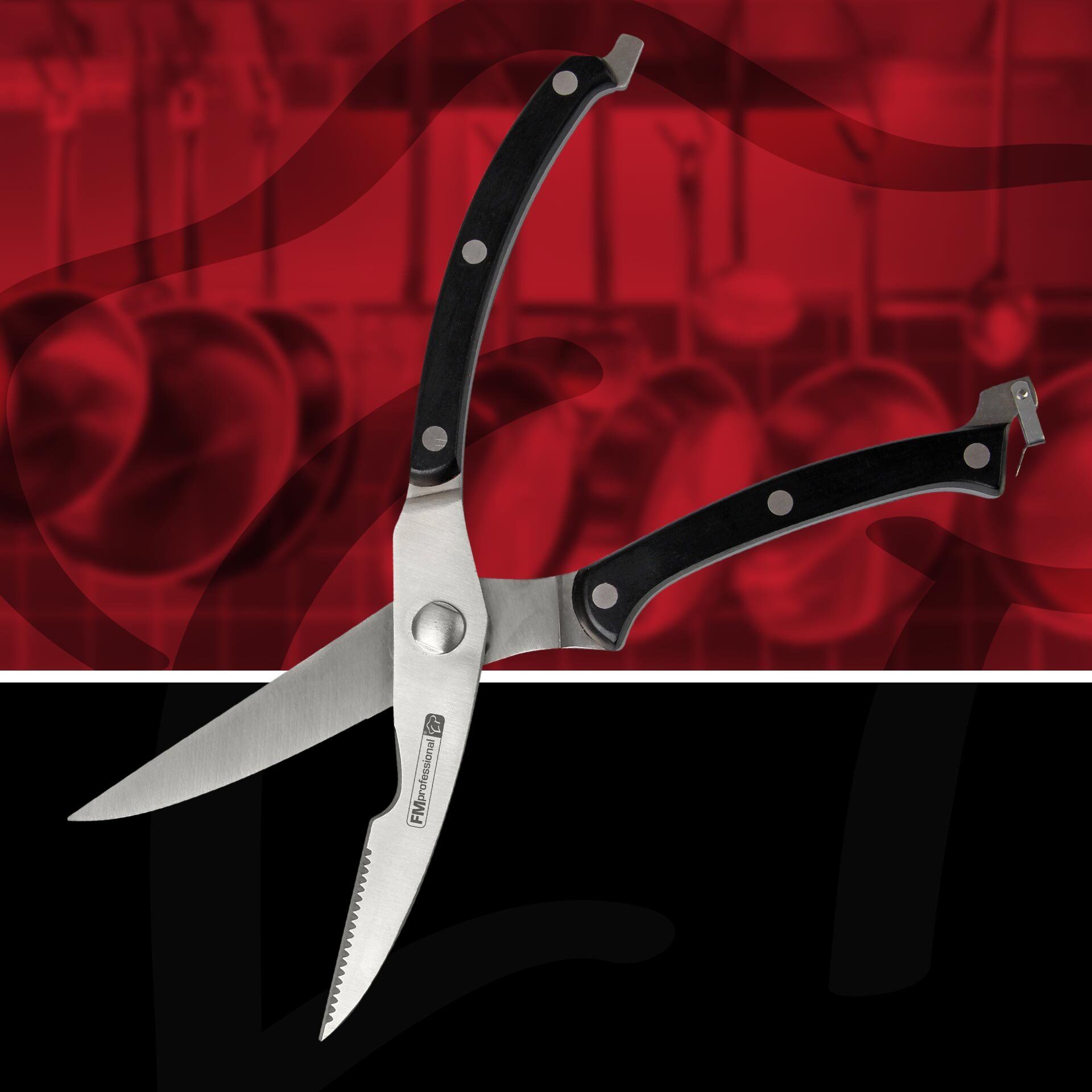 Geflügelschere, 25cm, Edelstahl