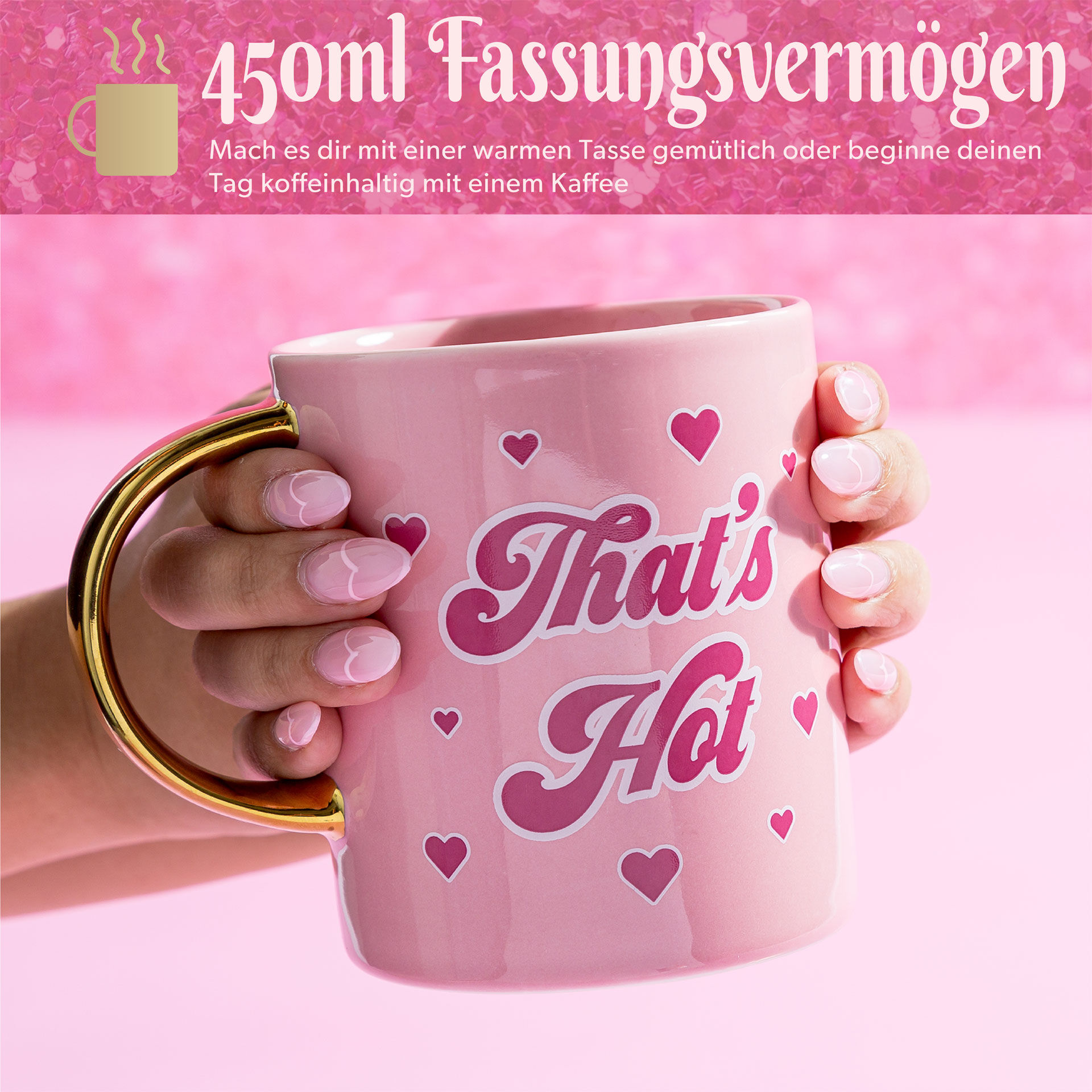 Tasse "That's Hot", 450ml