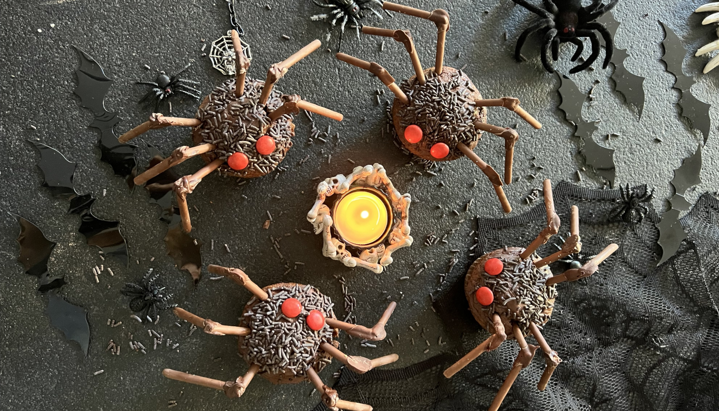 Spinnen-Muffins