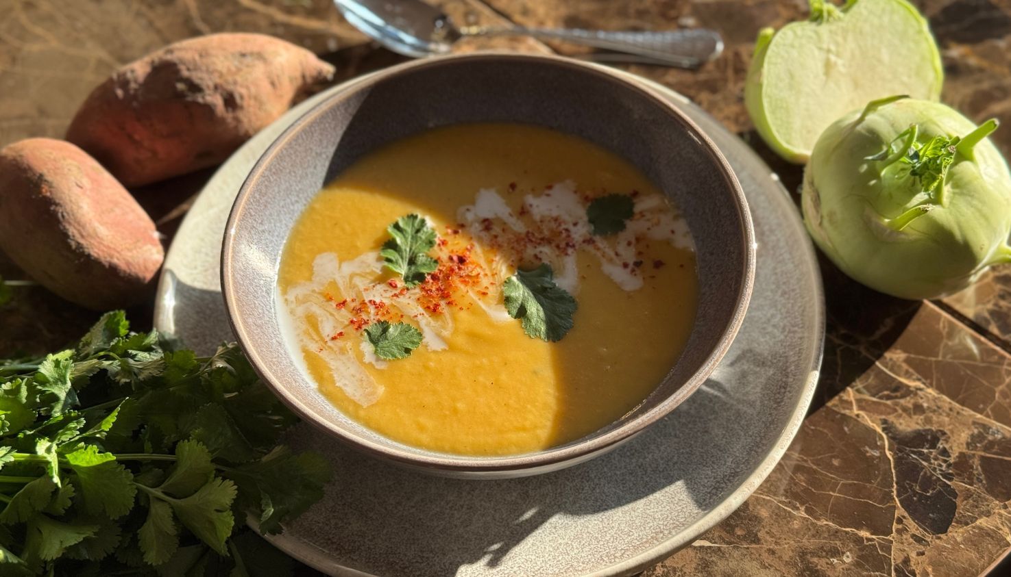 Süßkartoffelsuppe Süßkartoffelsuppe