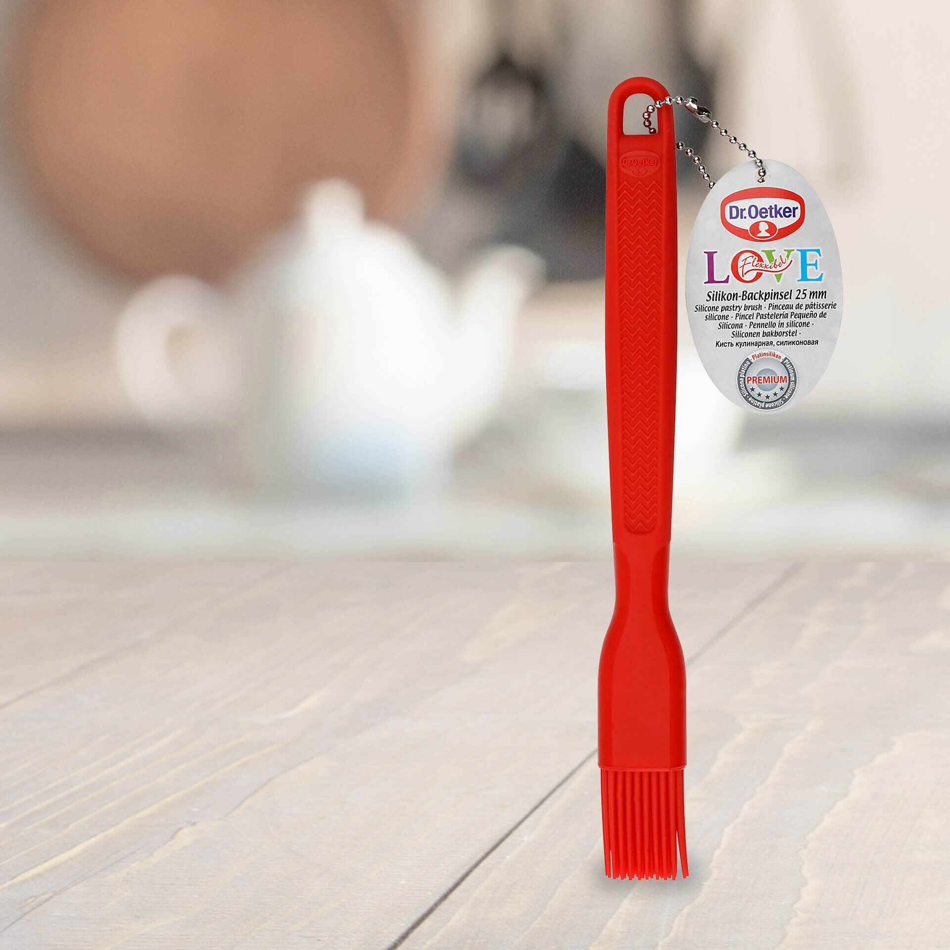 Backpinsel Flexxibel Love, 25mm, Silikon