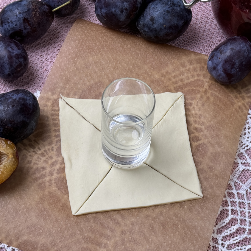 Blätterteig mit Zwetschgen