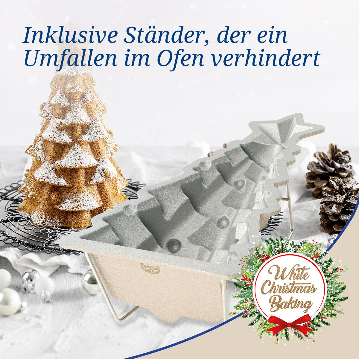 Motivbackform Tannenbaum