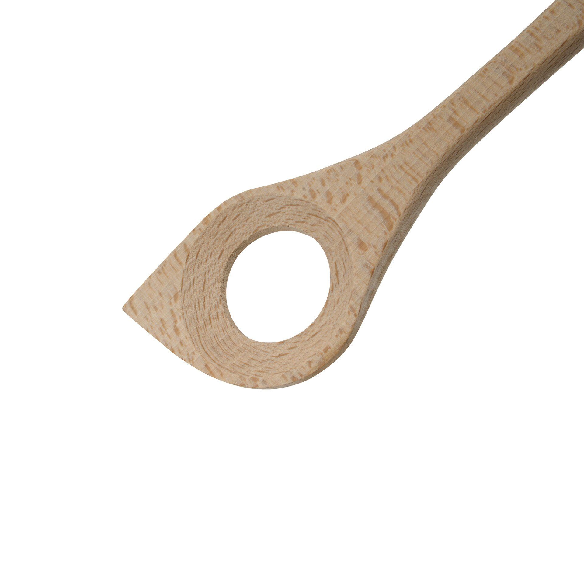 Kochlöffel mit Loch Eco, 30cm, FSC™-zertifizierte Buche