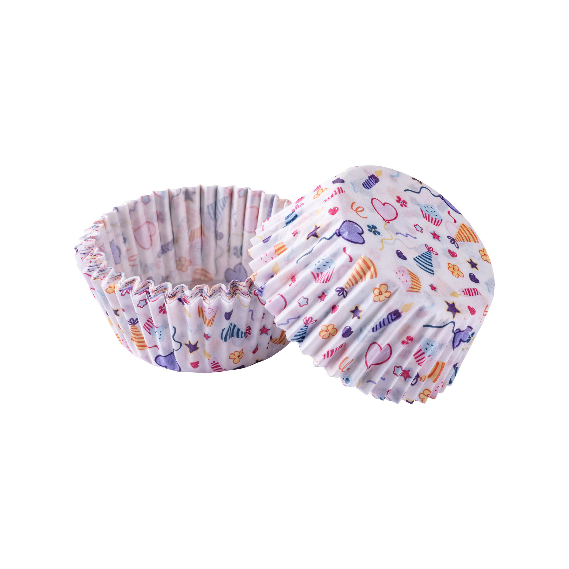 Muffinförmchen Happy Bithday, Ø5cm, 50 Stk.