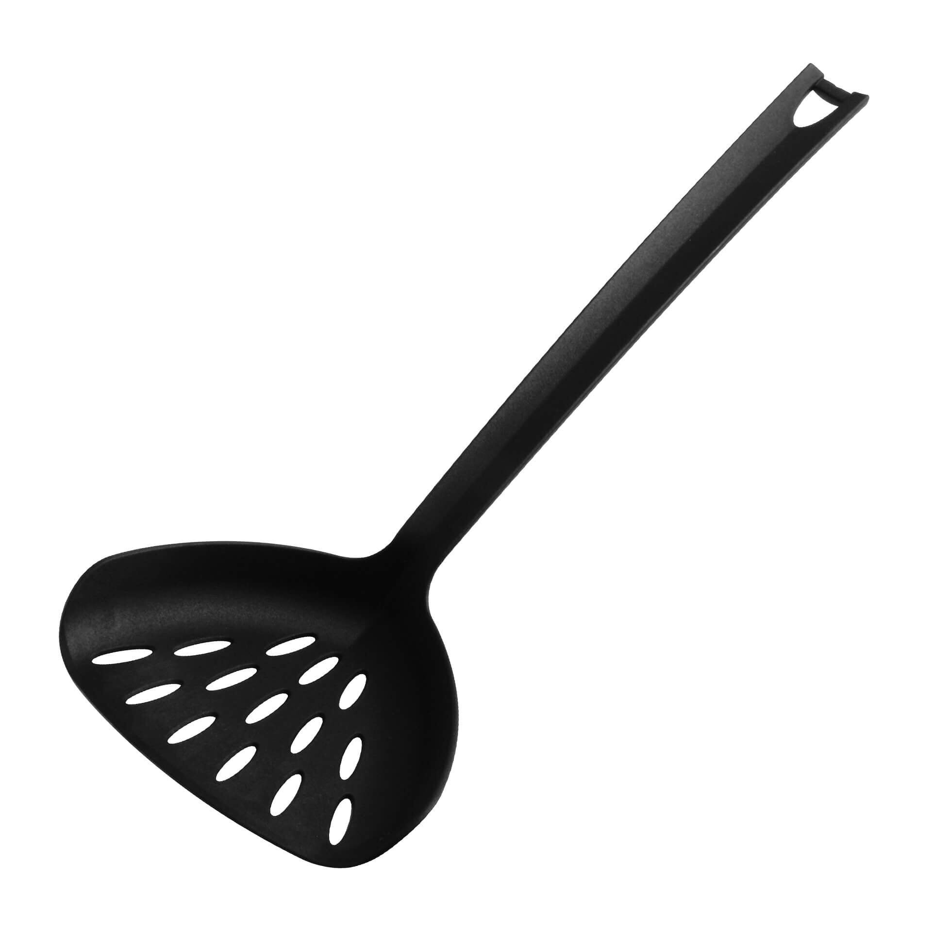 Abseihlöffel Asia Wok, schwarz