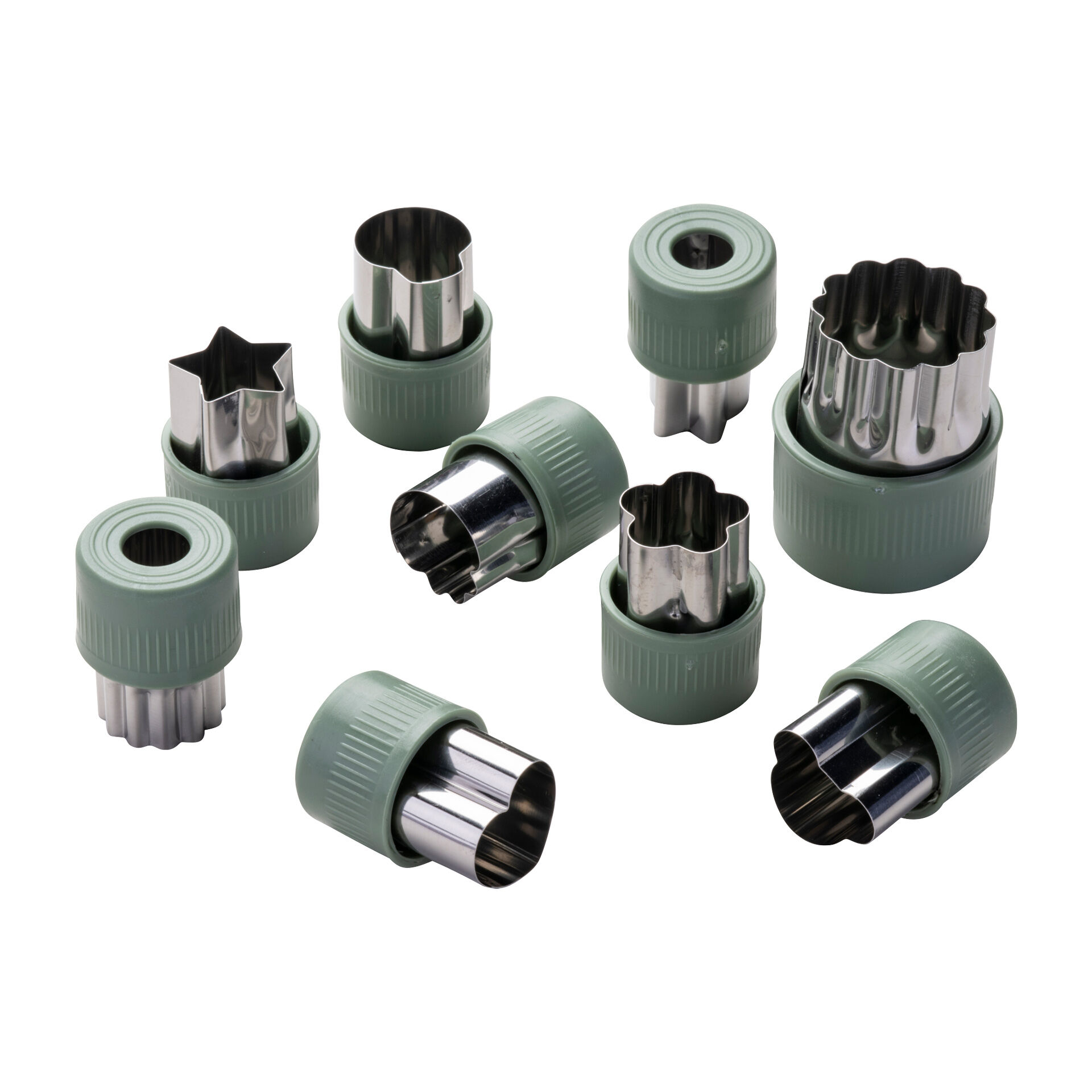 Gemüse Ausstecher Set, 9-teilig