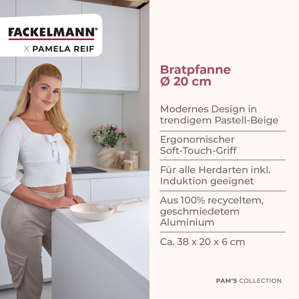 Pamela Reif Bratpfanne Shell, Ø20cm