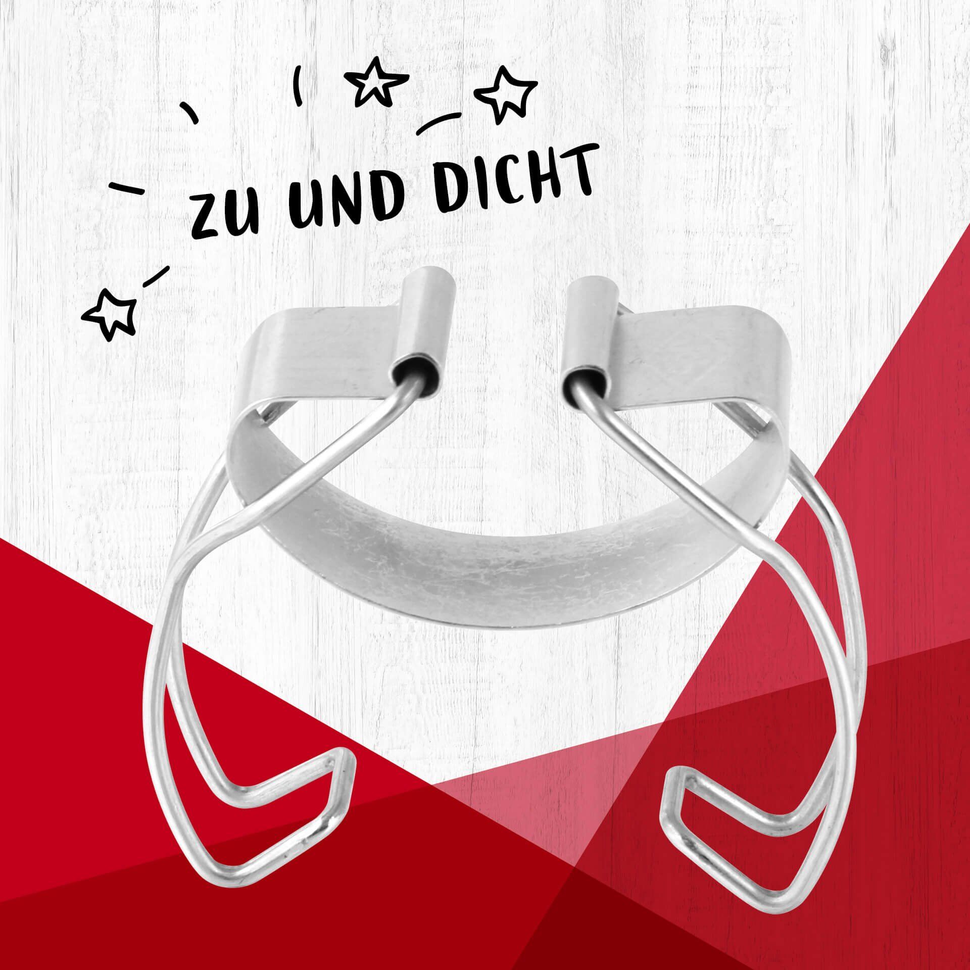 Einmachgläser Verschlussbügel, 6 Stk