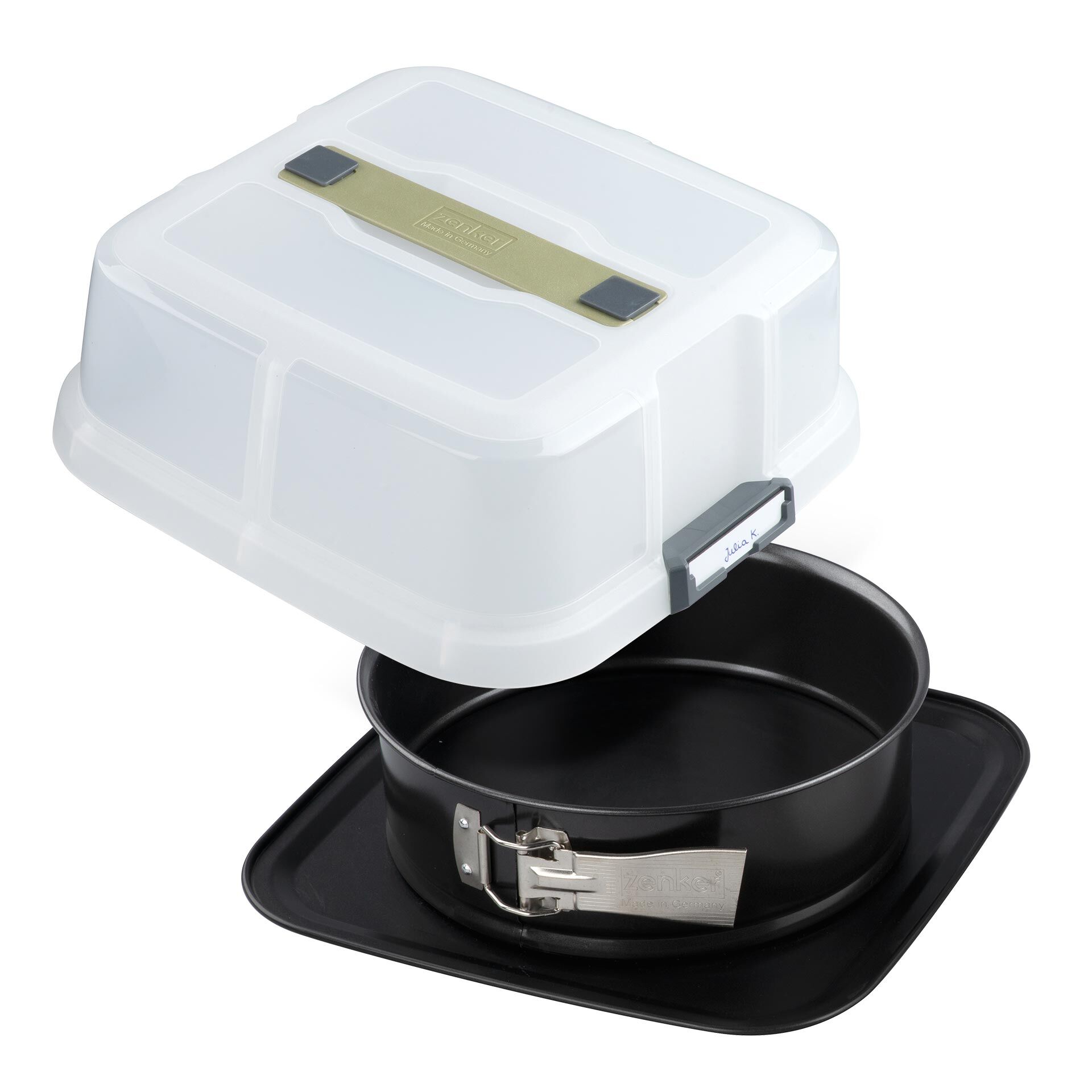 Springform mit Transporthaube, Ø24cm Springform mit Transporthaube, Ø24cm