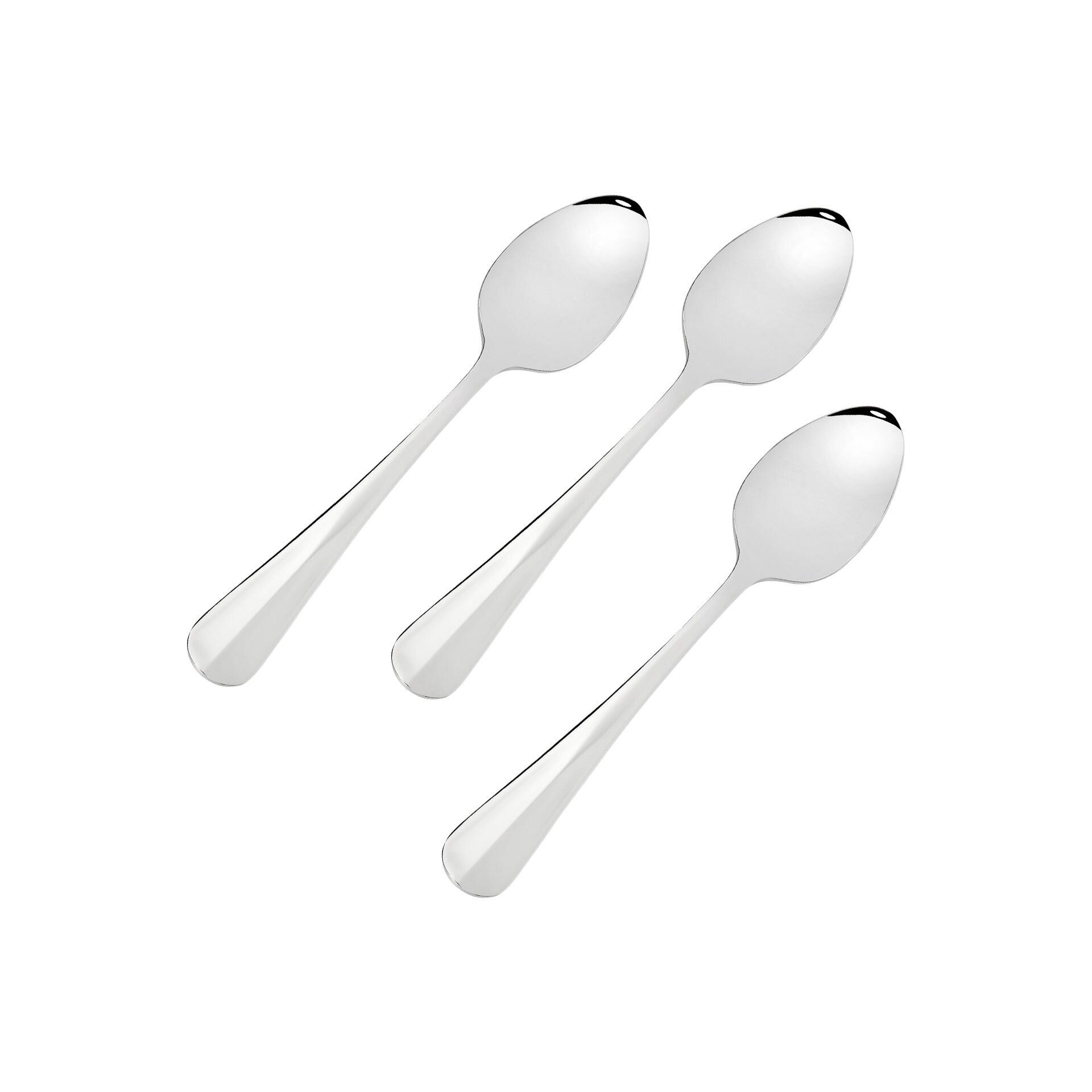 Kaffeelöffel Brooklyn, 3 Stück, Edelstahl