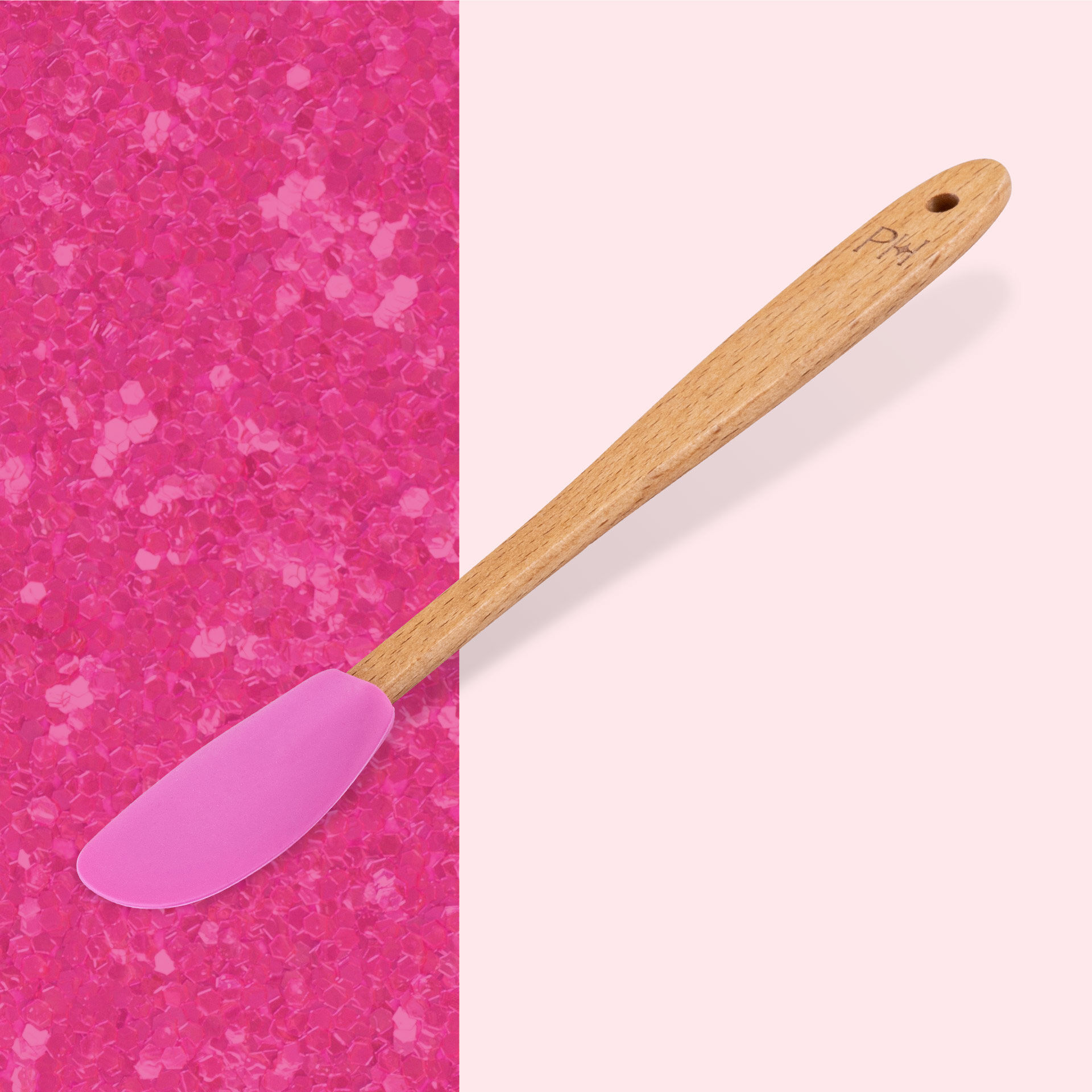 Teigschaber mini, 20cm, pink