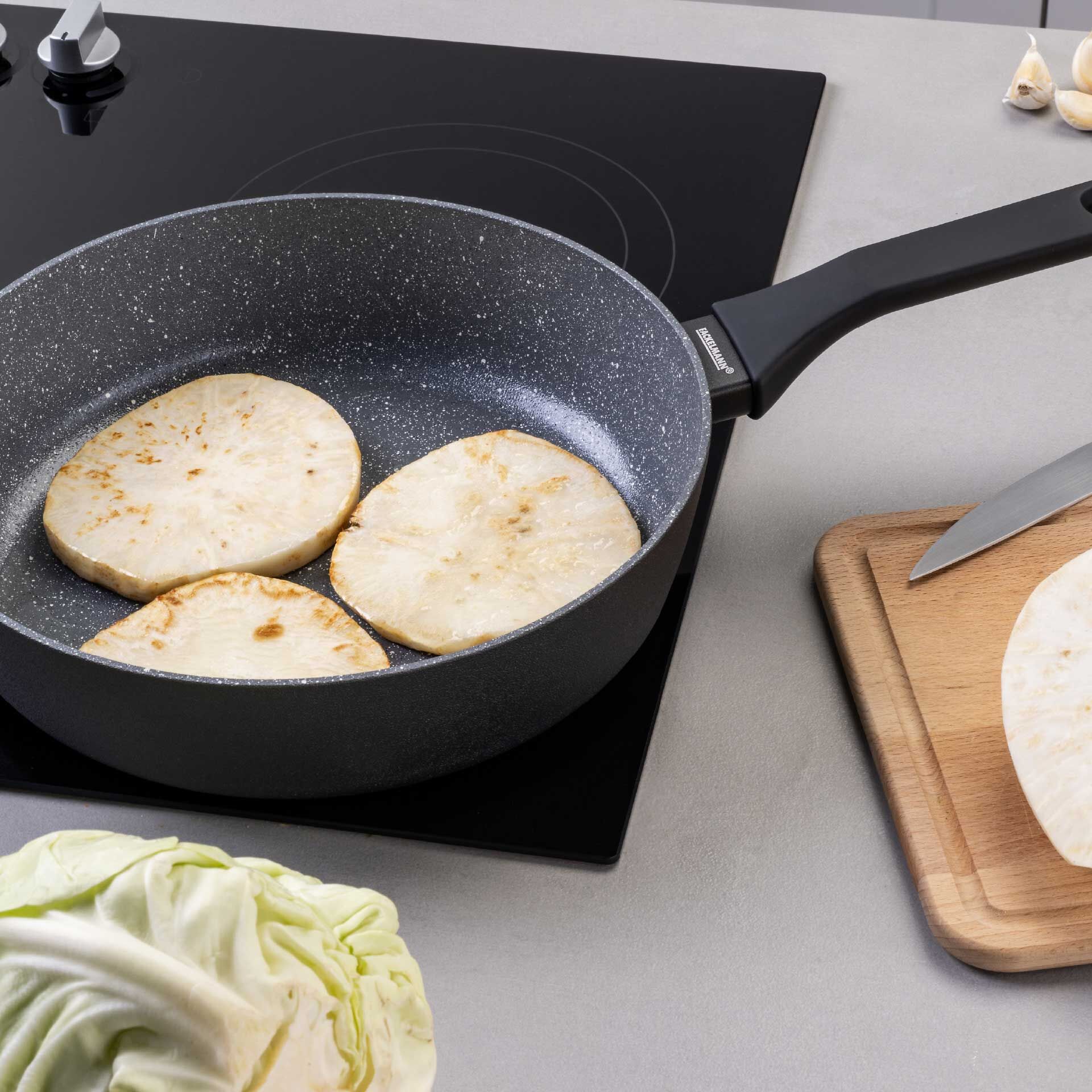 Hochrandpfanne, Keramik, antihaft, Ø28cm