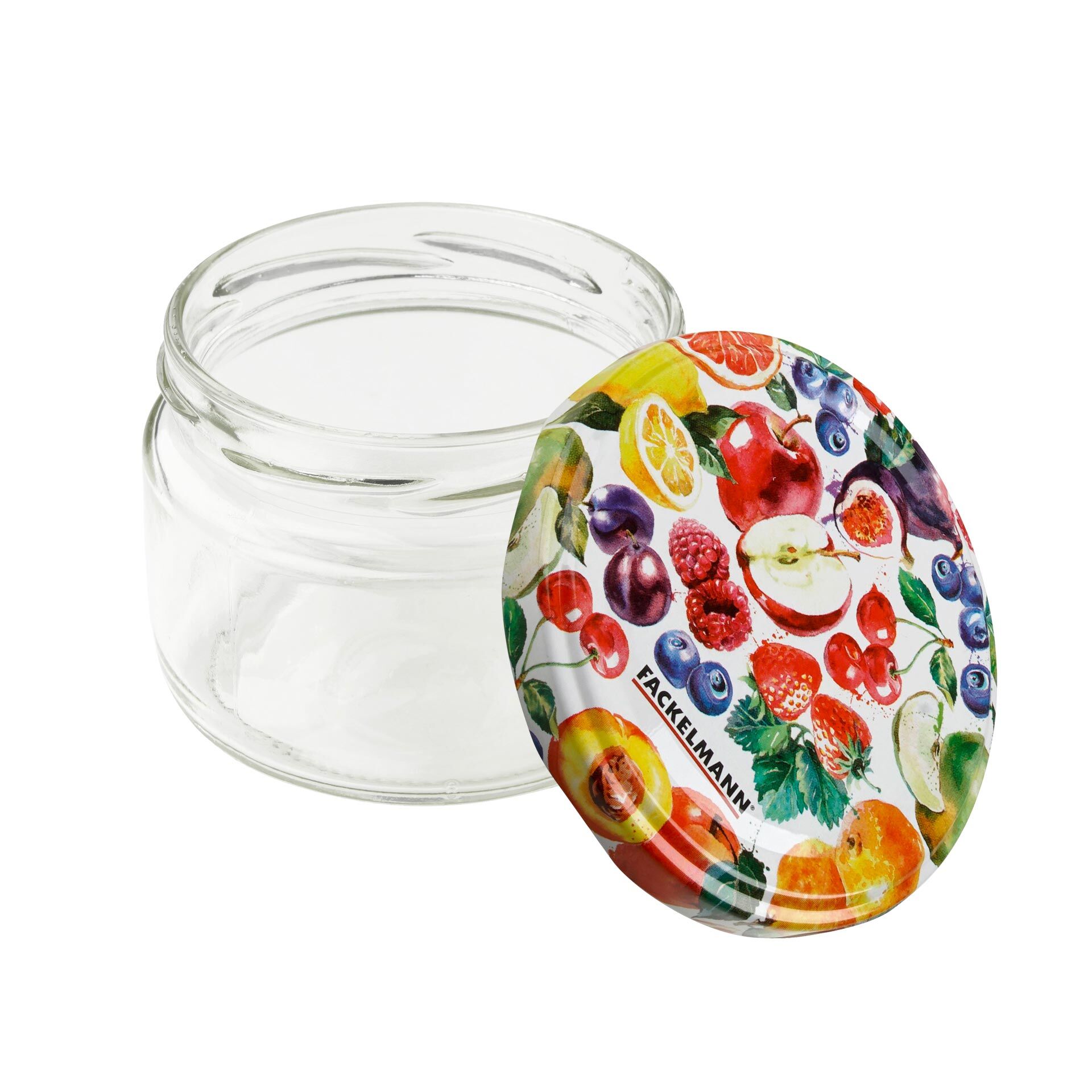 Einmachglas Beerendekor, 230ml