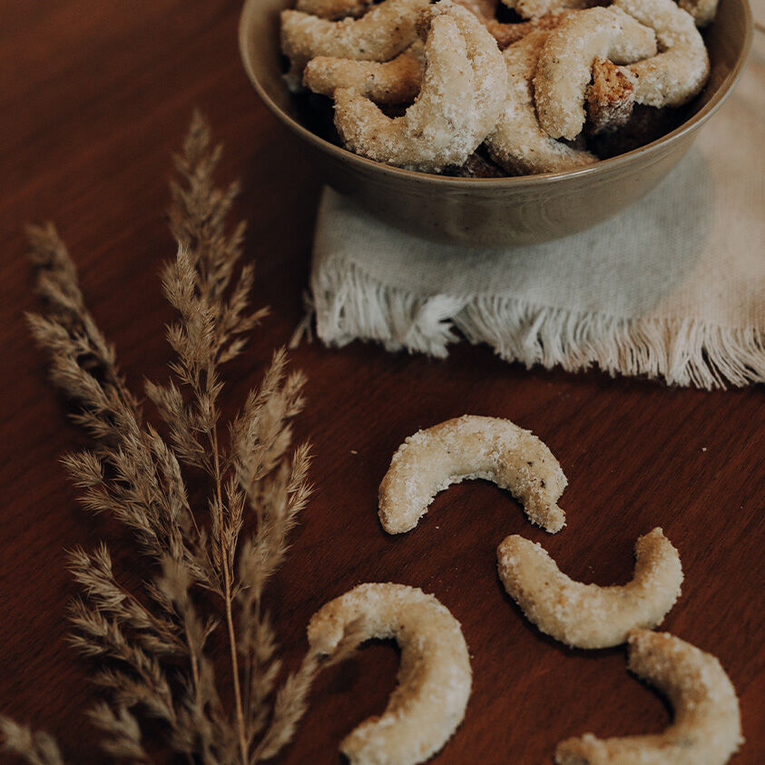 Vanillekipferl glutenfrei - Plätzchen-Klassiker ohne Gluten