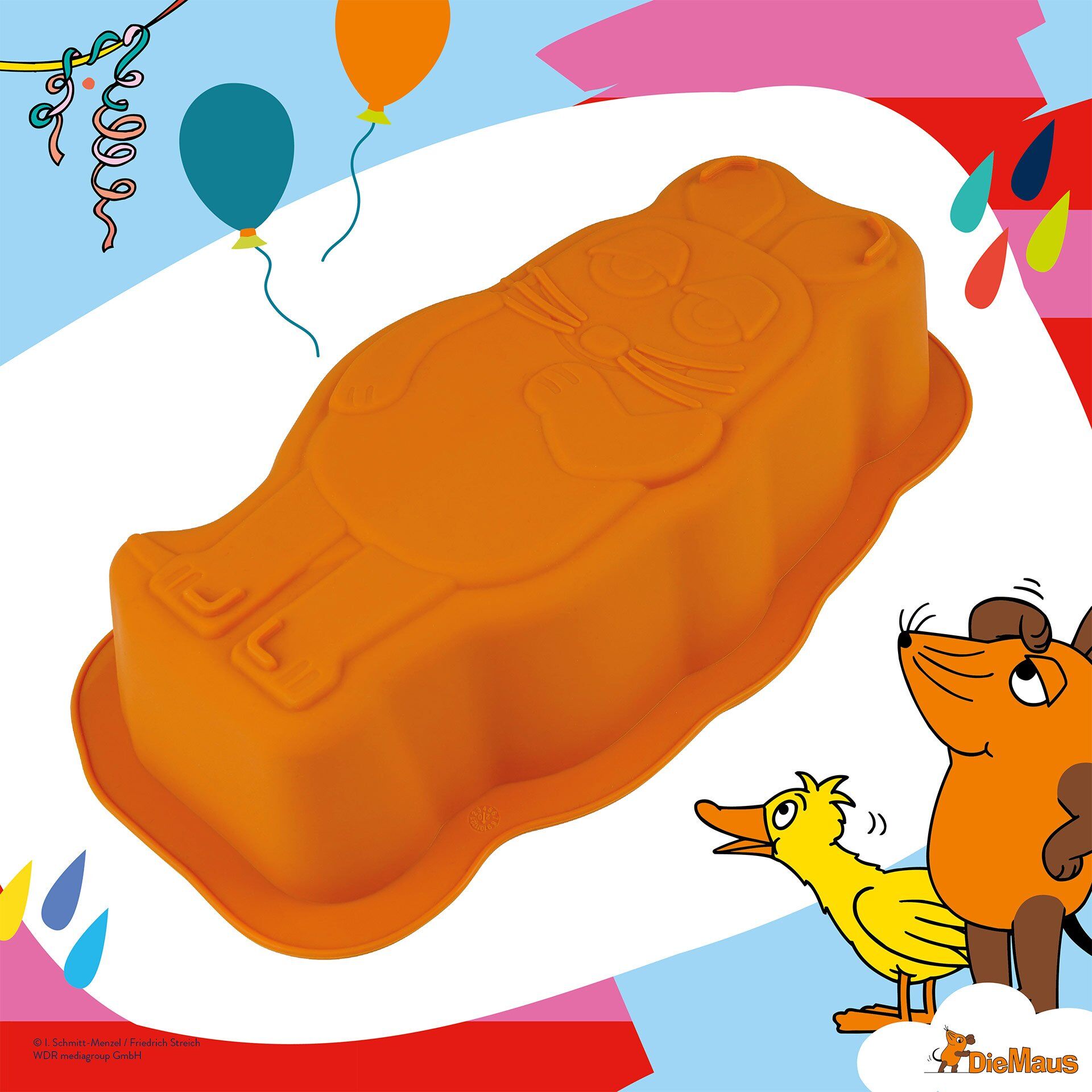 Motivbackform DieMaus, Silikon