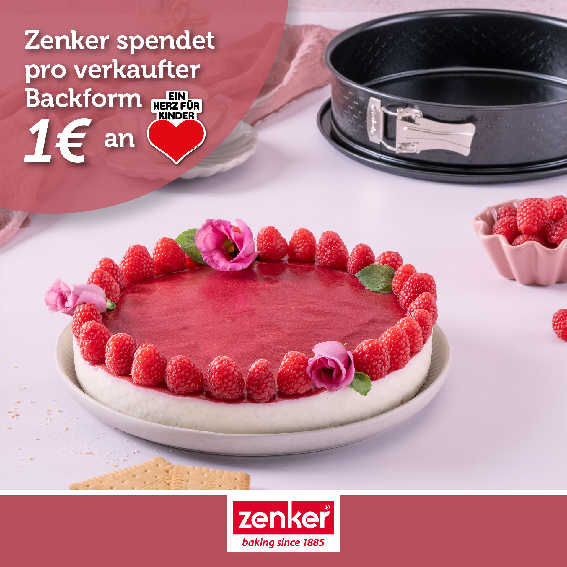 Springform mit Flachboden Beloved+, Ø24cm