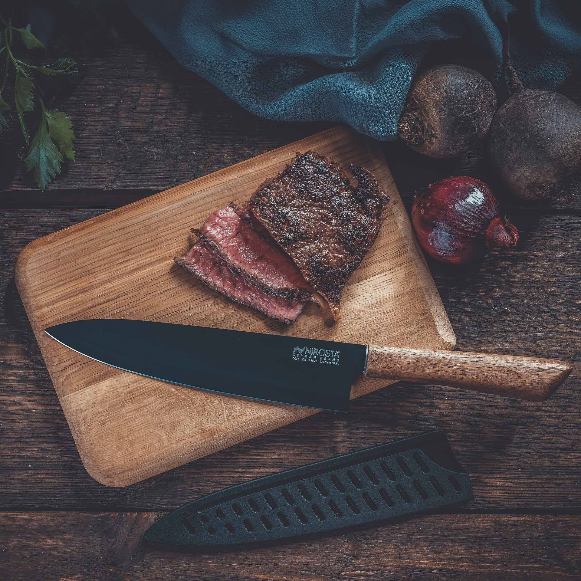 Kochmesser Flow, 20,5cm Edelstahl-Klinge