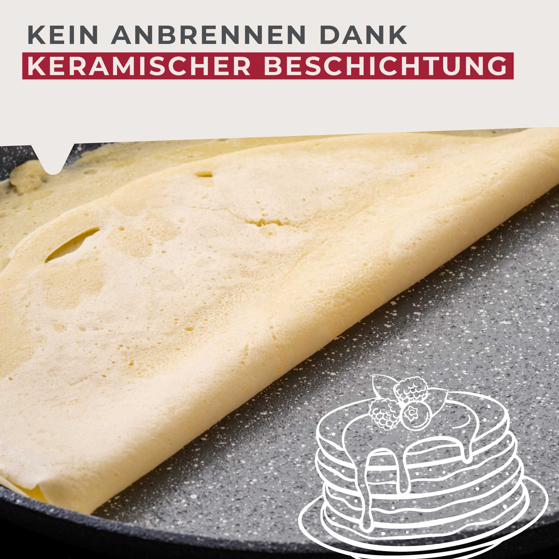 Crêpepfanne Cosmo, Keramik, antihaft, Ø25cm