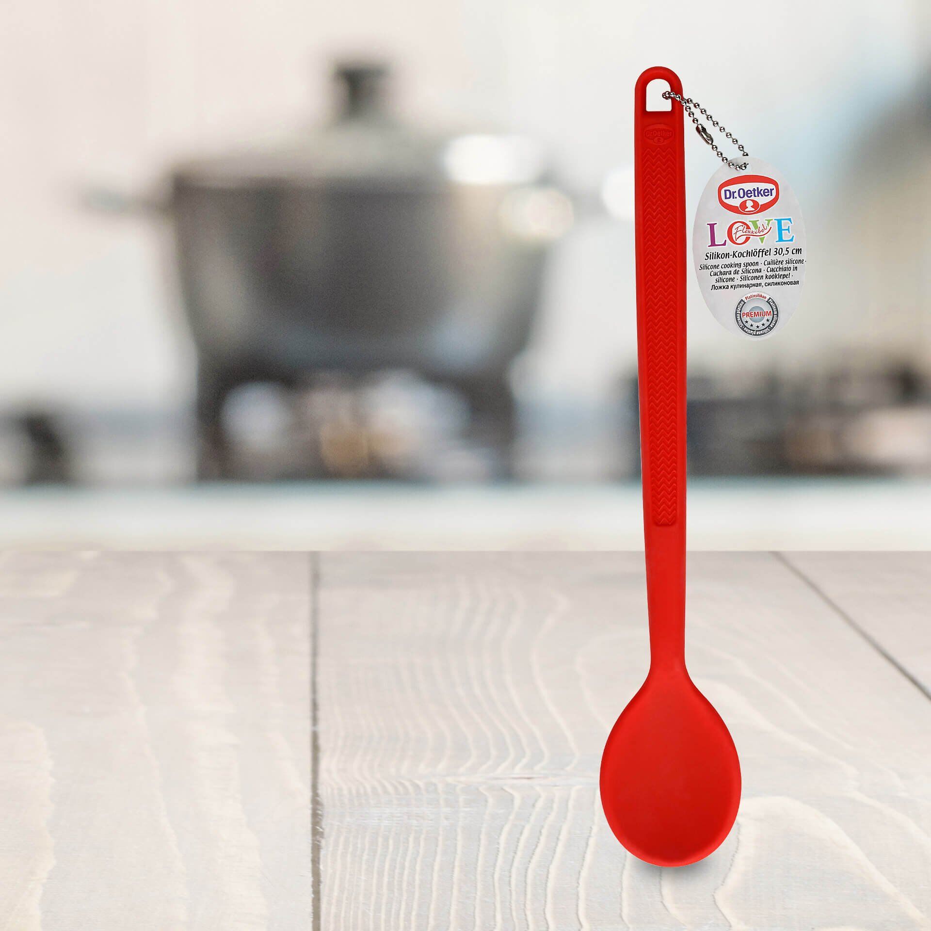 Kochlöffel Flexxibel Love, 30cm, Silikon