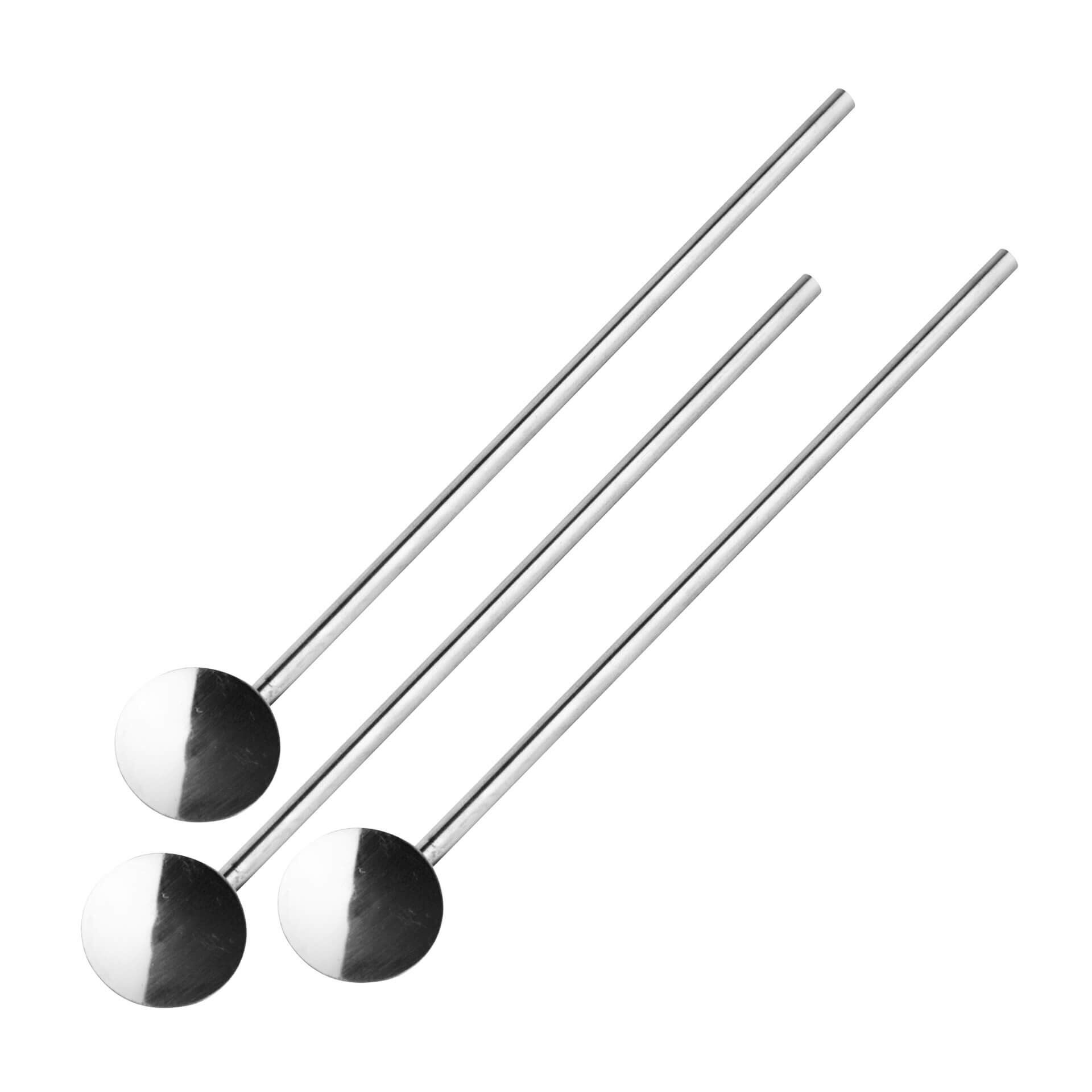 Trinklöffel, 18cm, wiederverwendbar 3 Stk