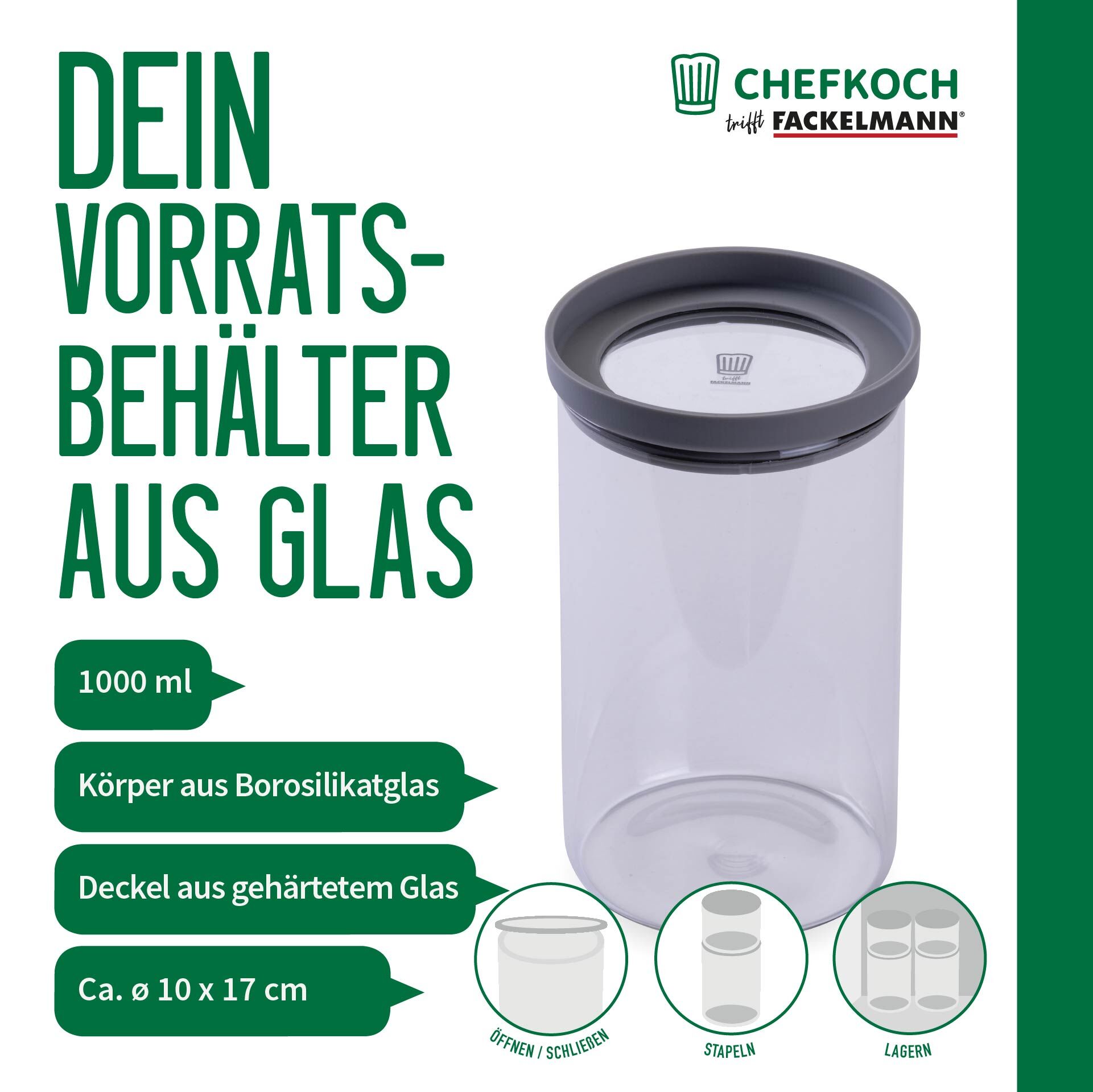 Vorratsglas, 1L