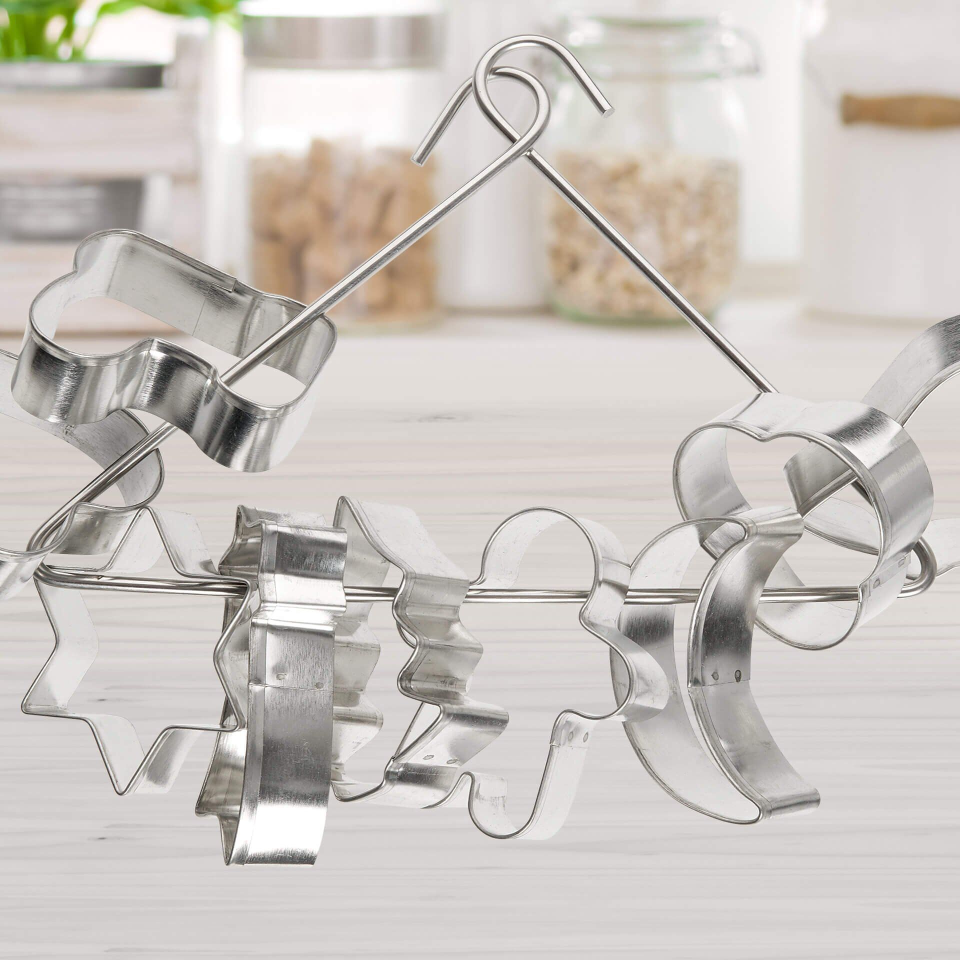 Ausstecher-Set Weihnachten, 9-teilig