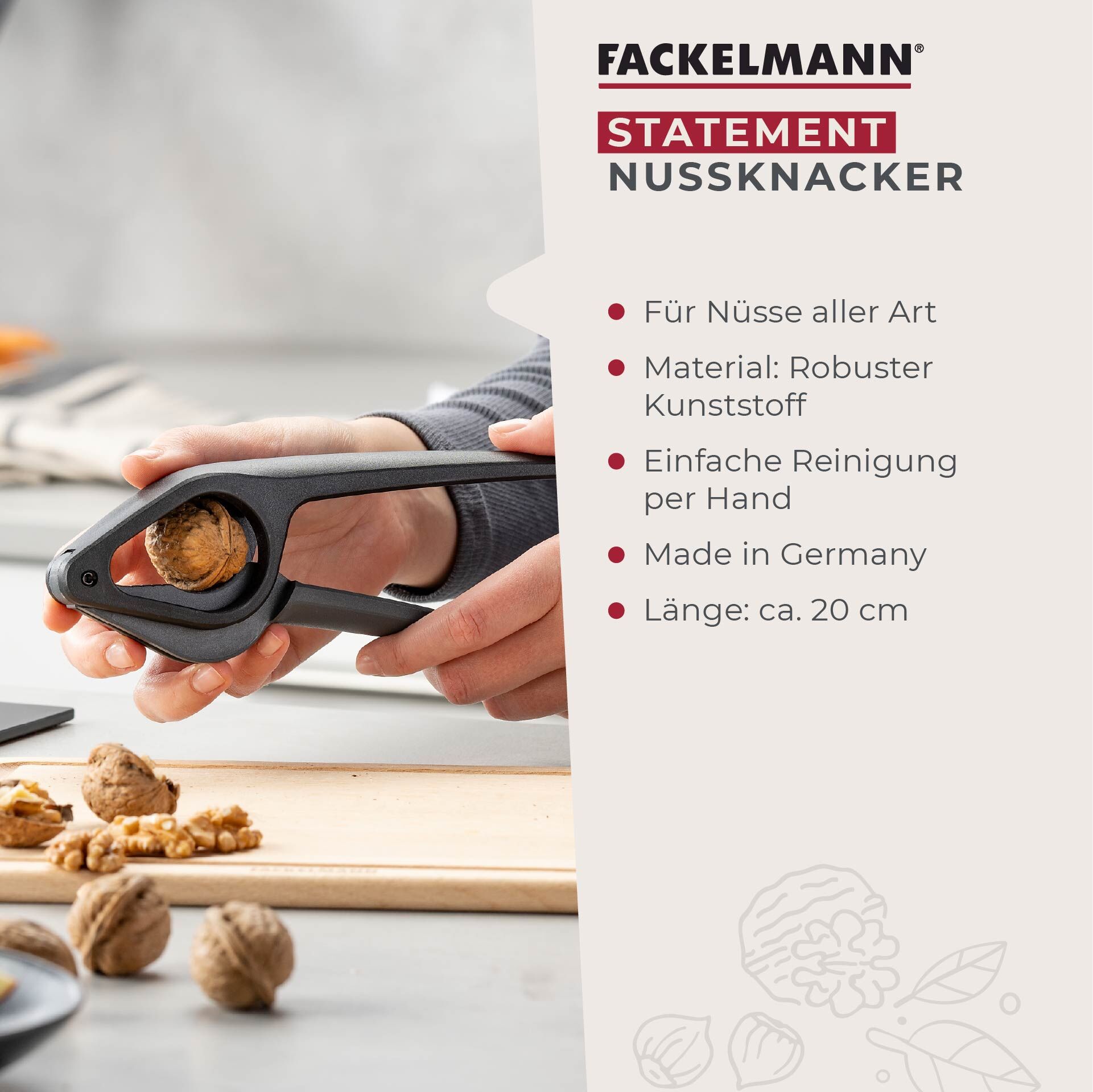 Nussknacker Statement, 20cm