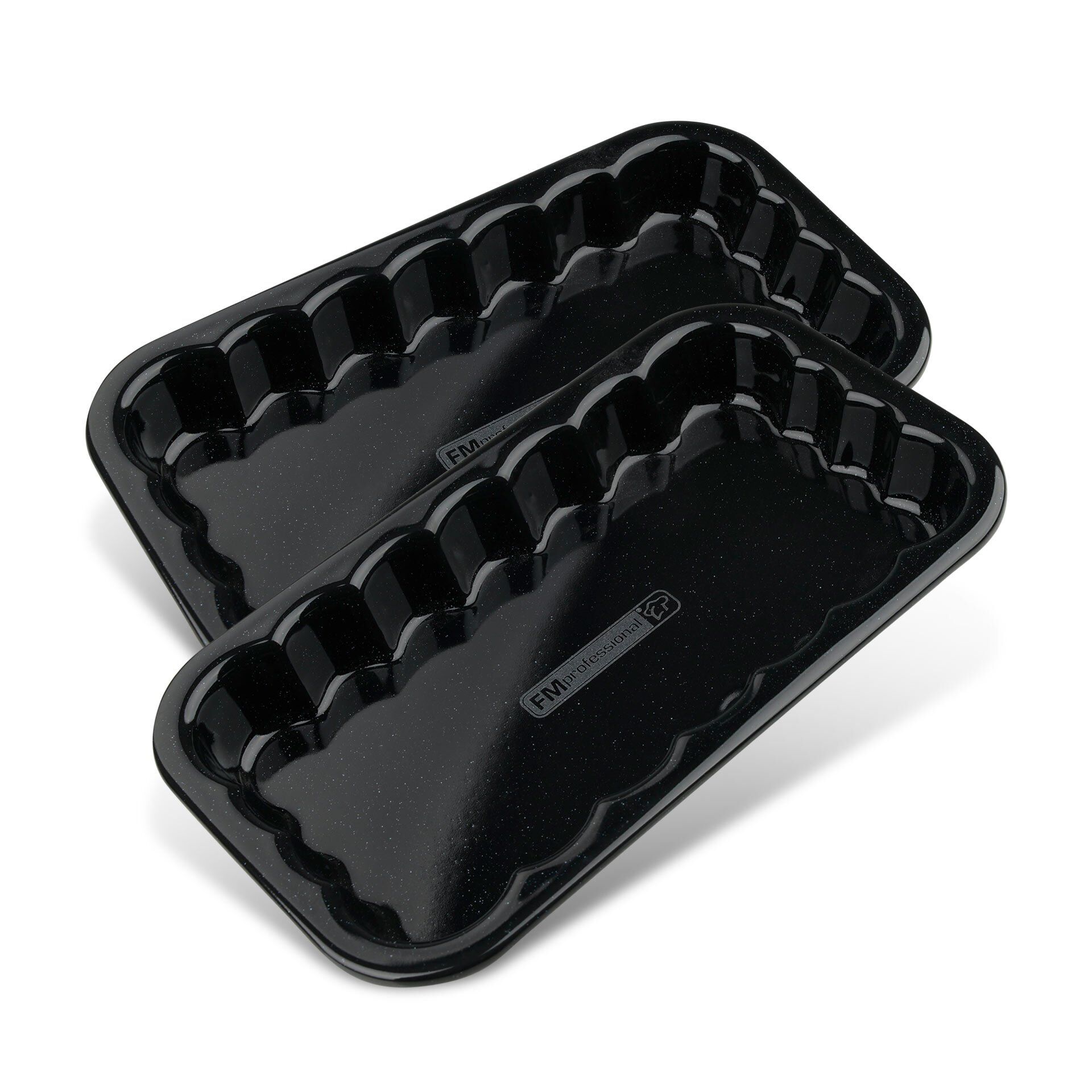 Grillschale Emaille, 21x12cm, 2 Stück