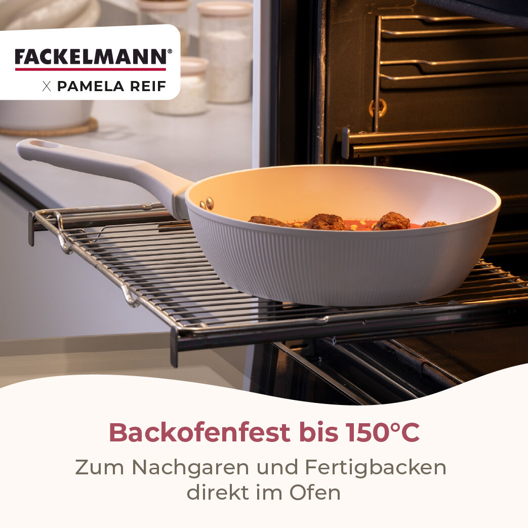 Pamela Reif Hochrandpfanne Shell, Ø28cm