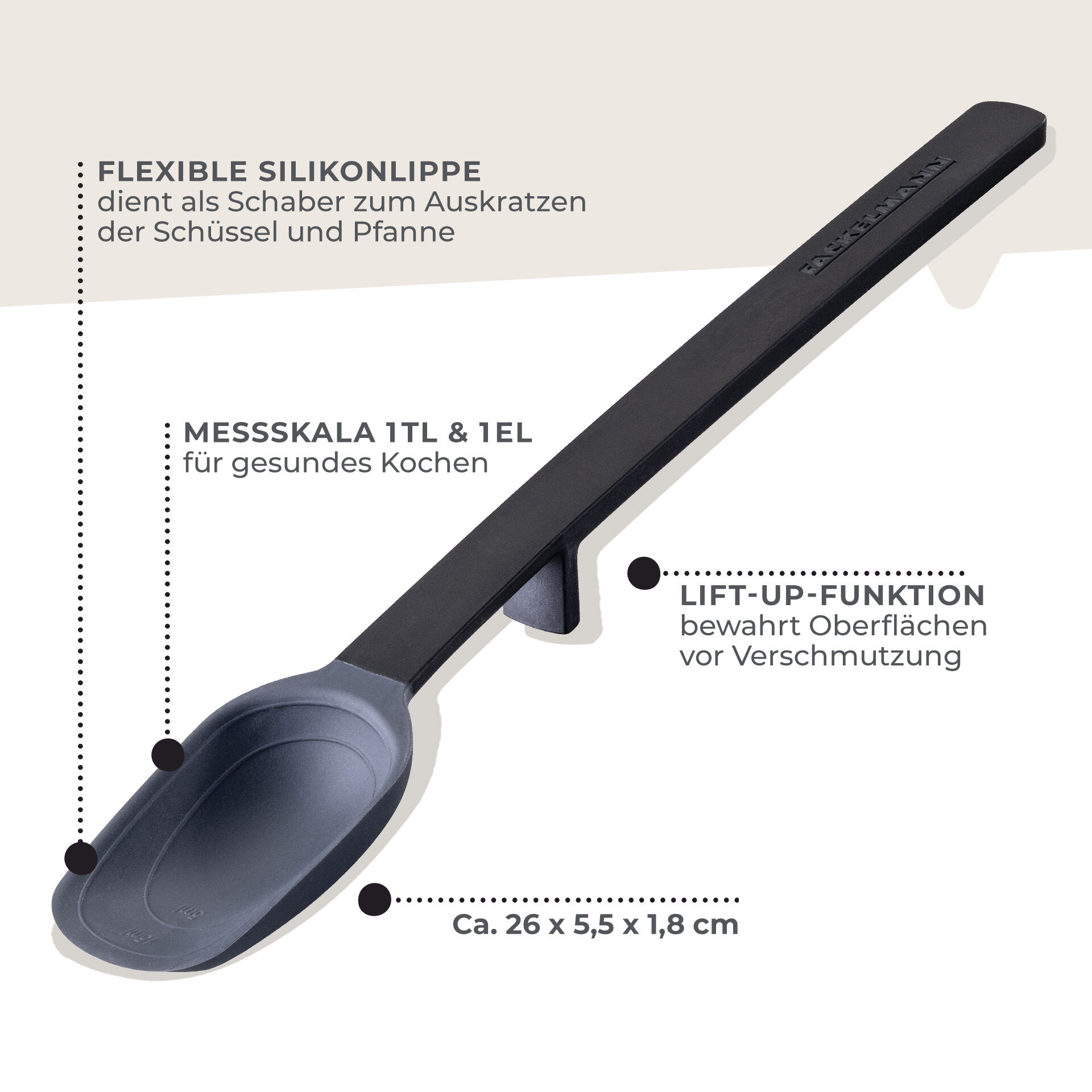 Kochlöffel flexibel Statement