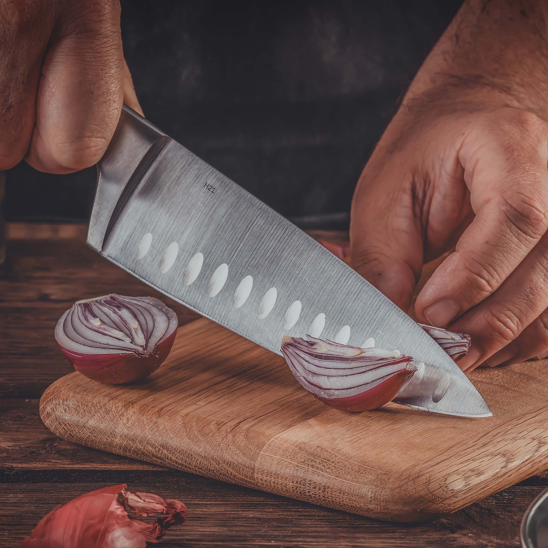 Kochmesser Trinity, 15cm, Edelstahl-Klinge