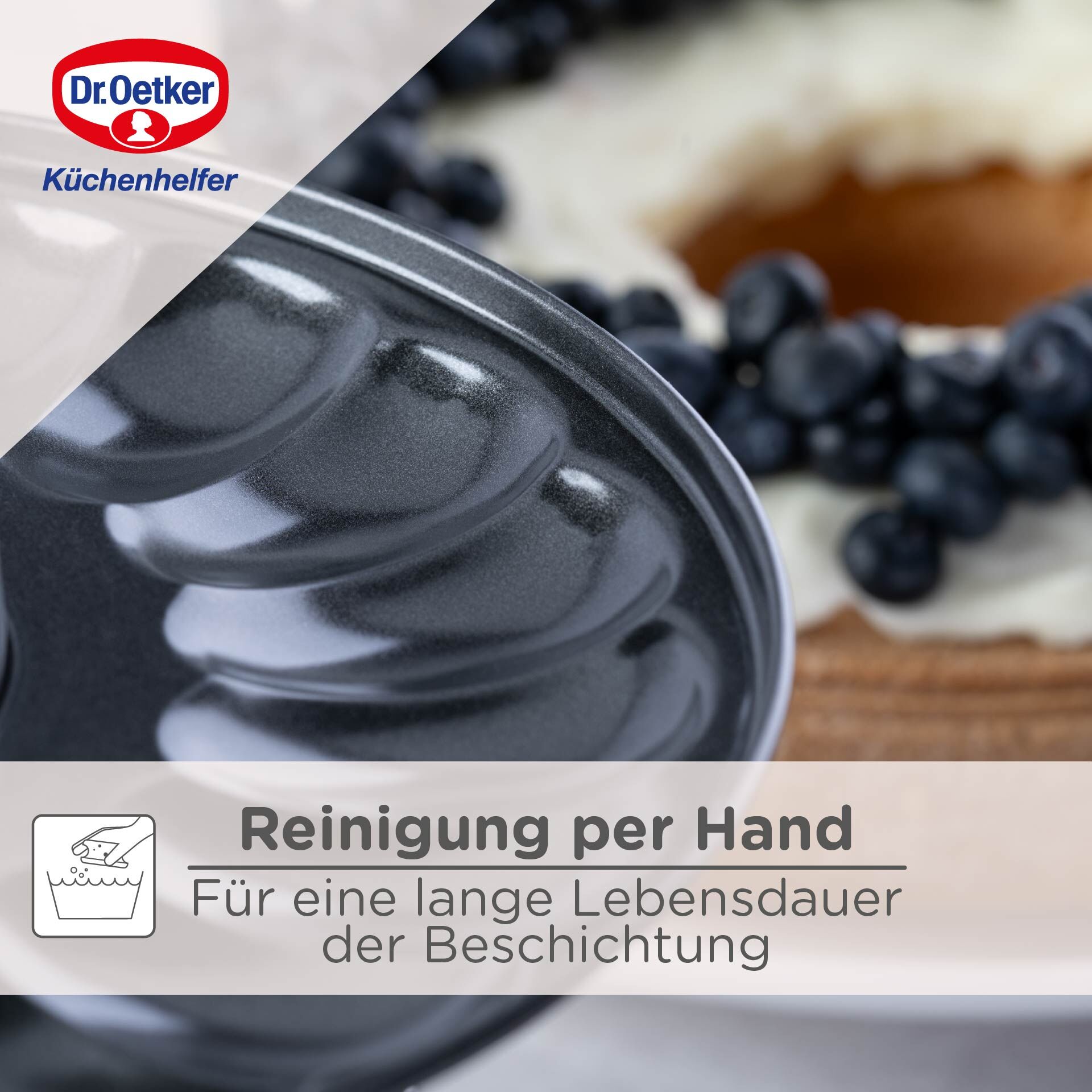 Springform mit Flach- und Rohrboden Classic, Ø26cm