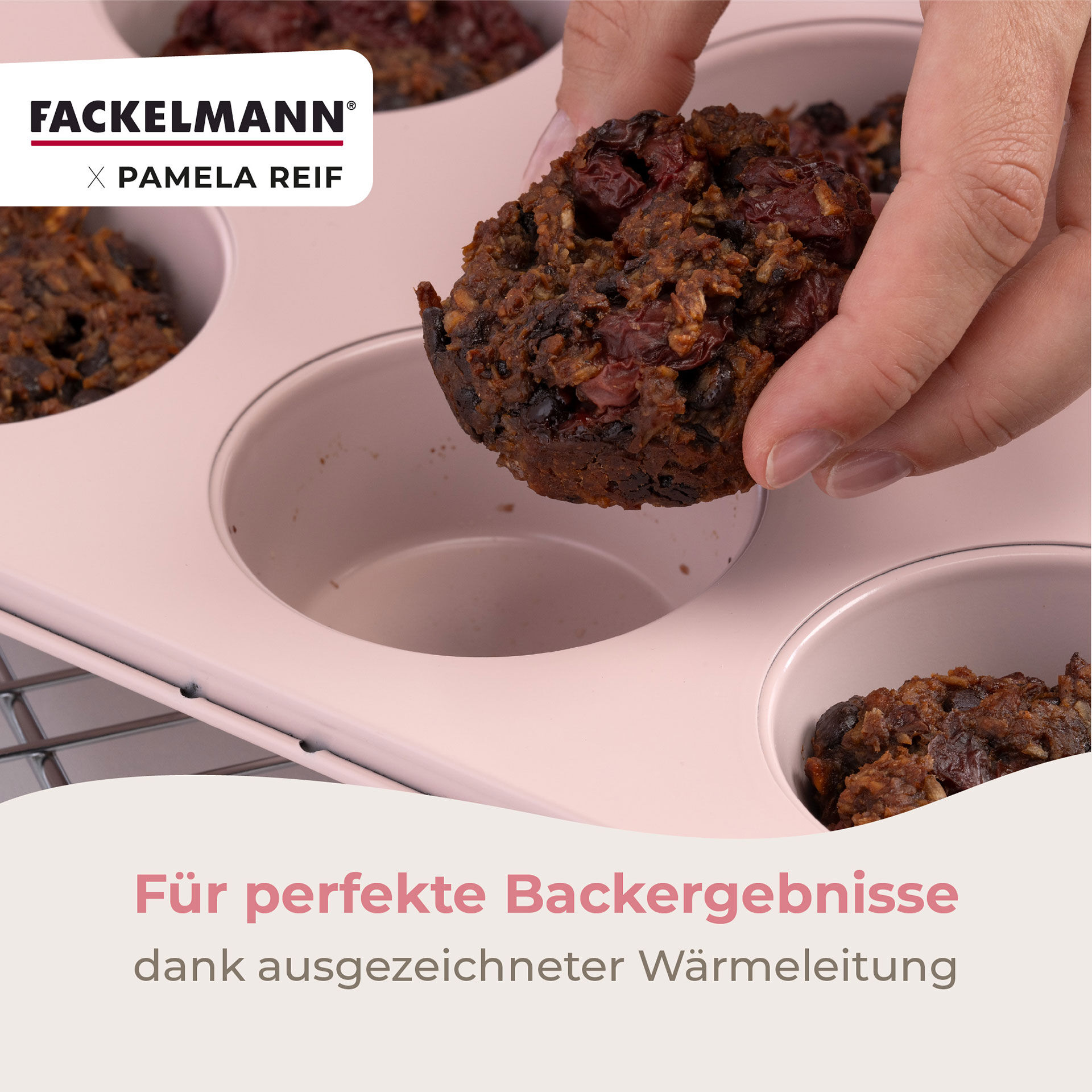 Pamela Reif Muffinform Rosa, 6er