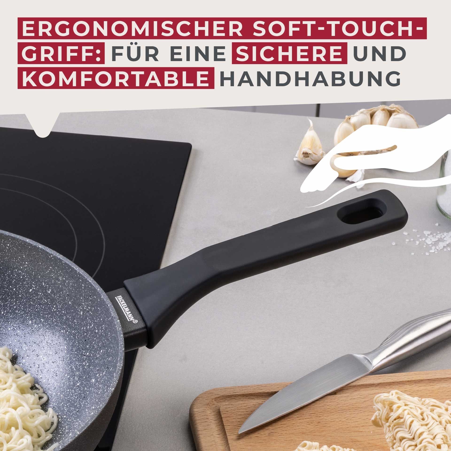 Wokpfanne Cosmo, antihaft, Ø28cm