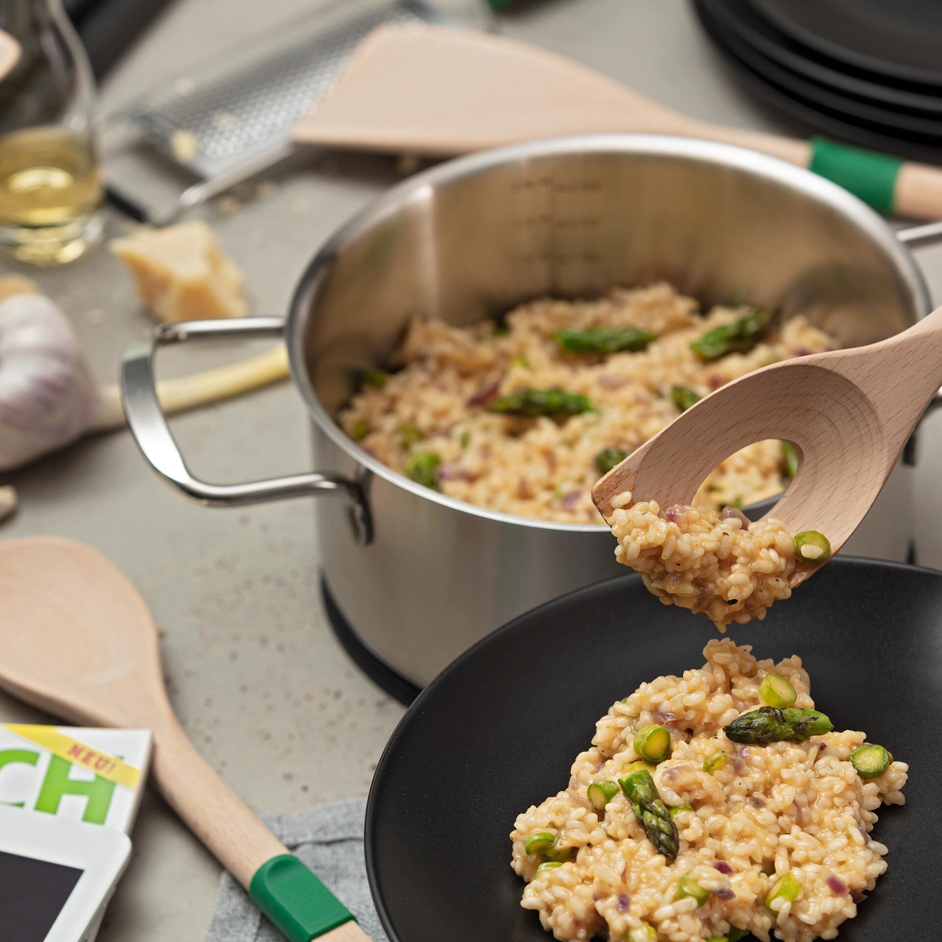 Pfannenwender Wien, 31cm, Buche