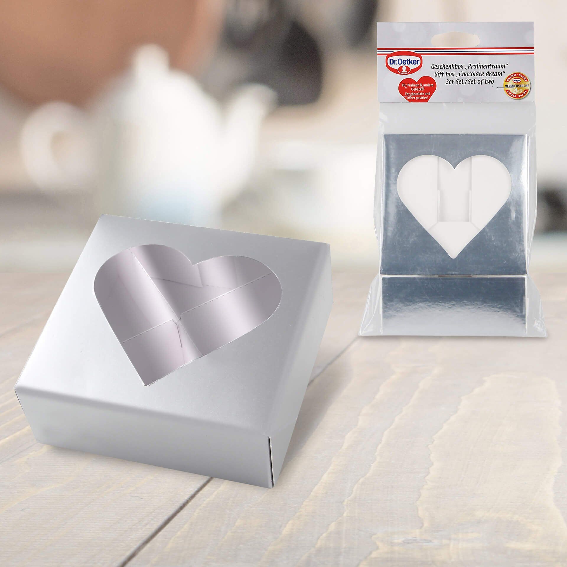 Geschenkbox Pralinentraum für 2-4 Pralinen