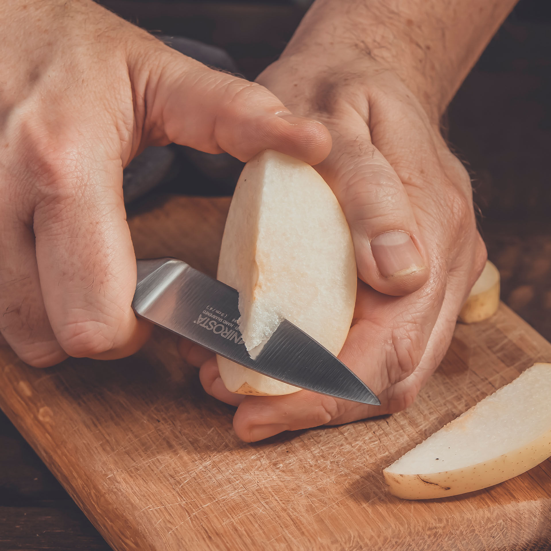 Gemüsemesser Star, 8,5cm Edelstahl-Klinge