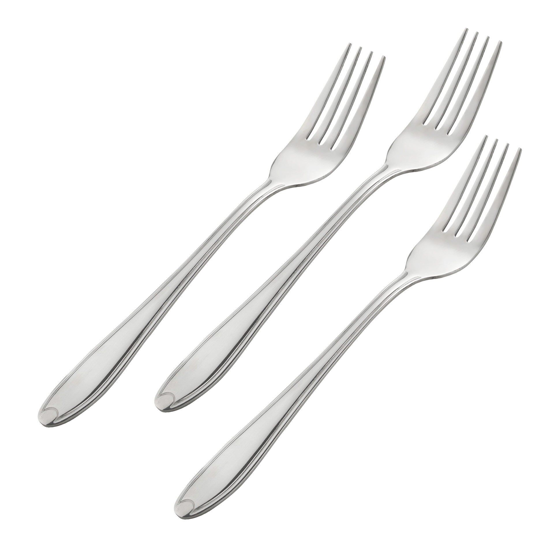 Menügabel Konstanz, 3 Stück, Edelstahl