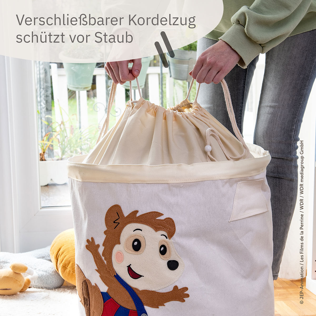 Wäschekorb Bobo, 43,5x46 cm